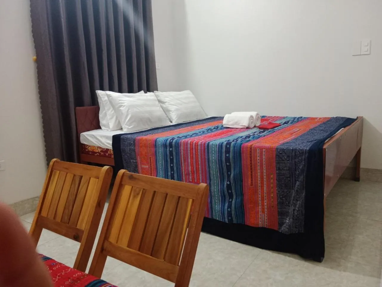 Photo of the whole room, Bed in Ha Giang Yolo House and Loop Tours