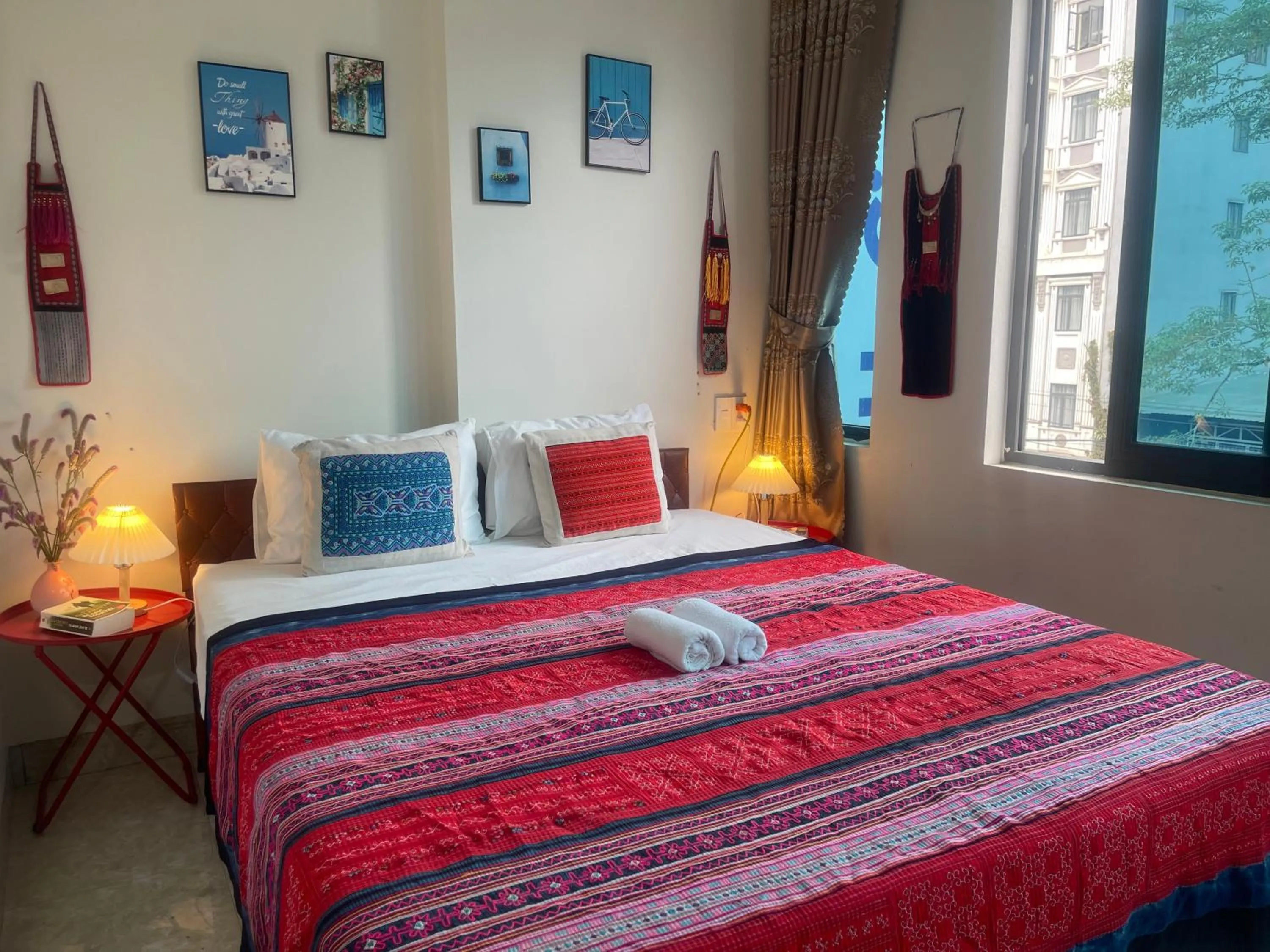 Photo of the whole room, Bed in Ha Giang Yolo House and Loop Tours