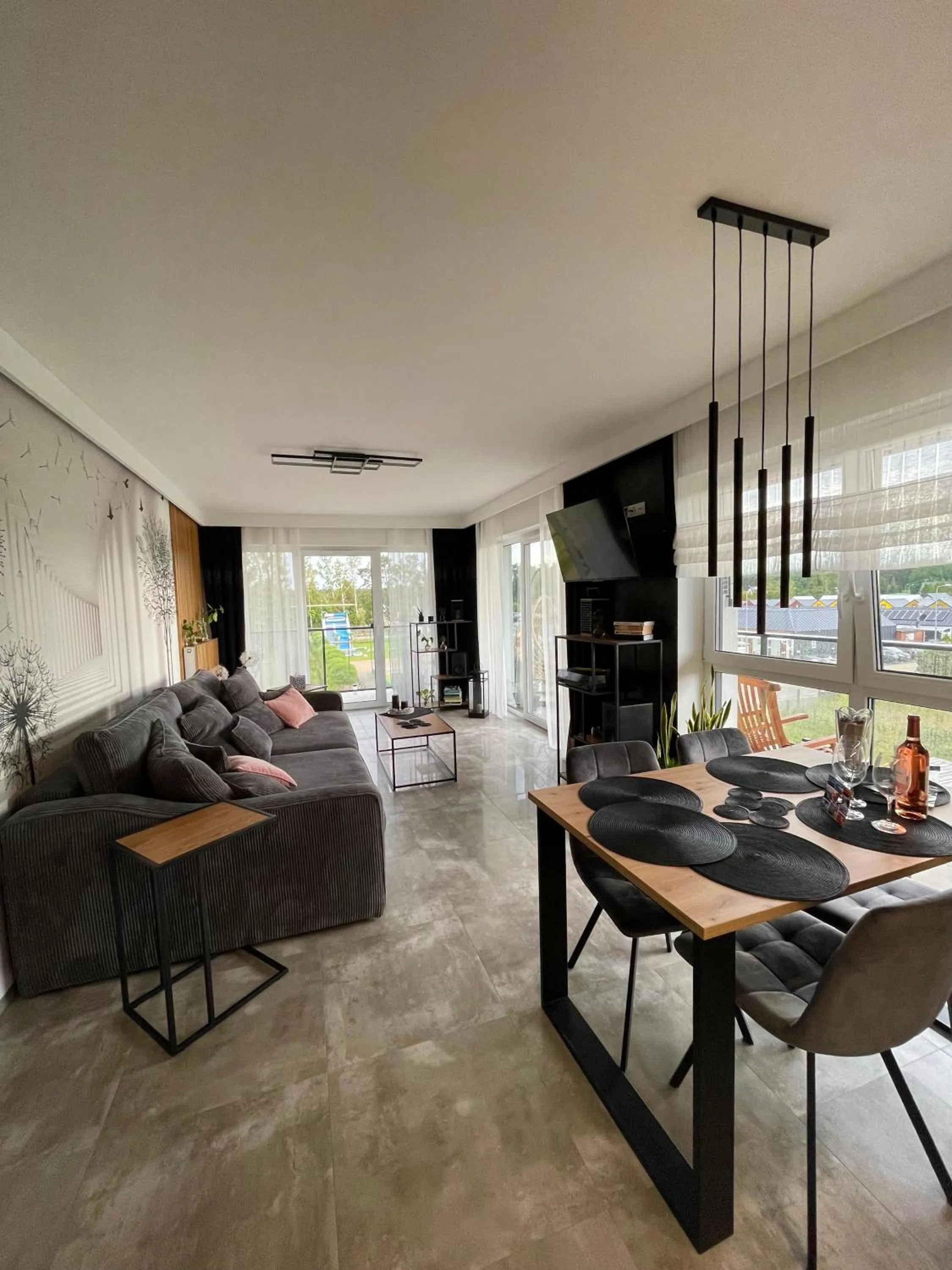 Living room in Apartament Pod Dmuchawcem