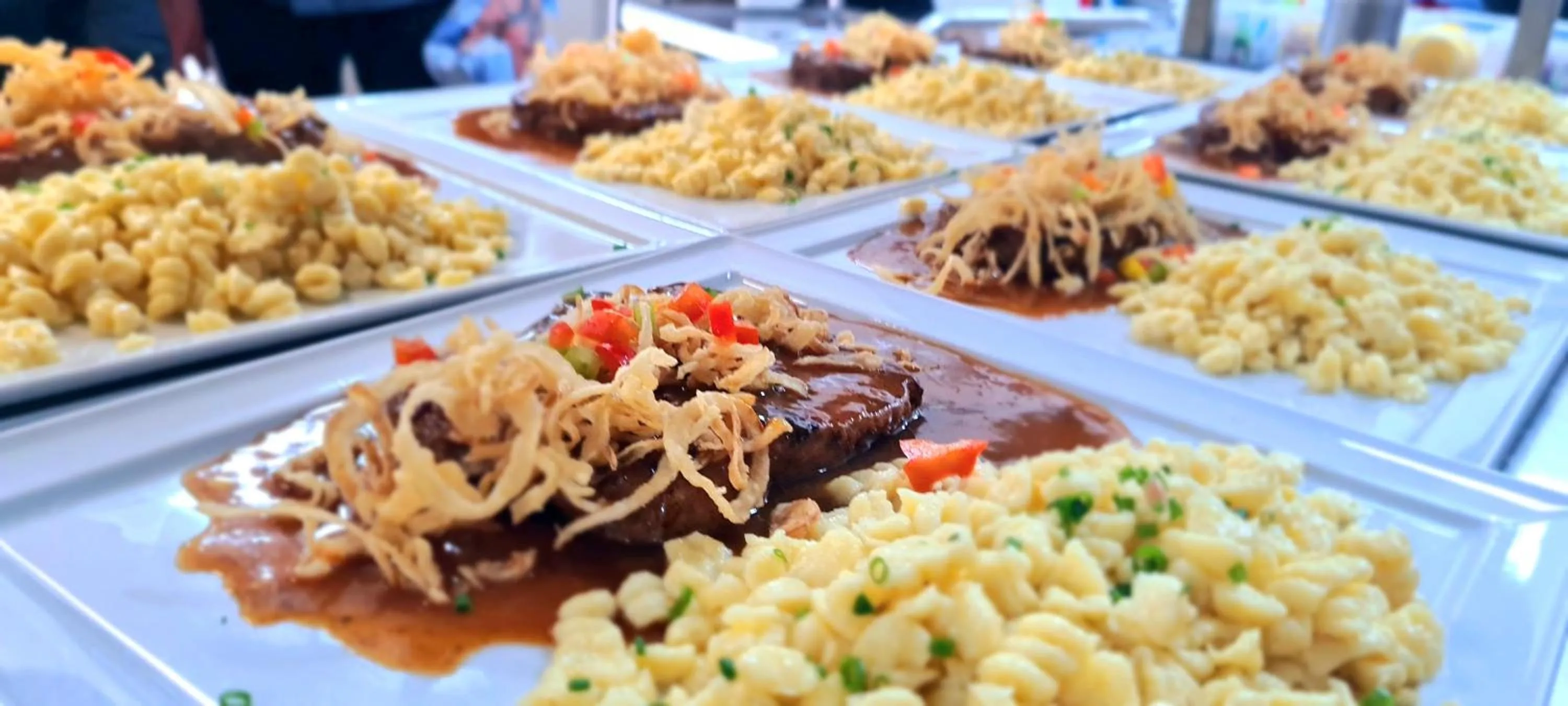 Food and drinks in Hotel Krone