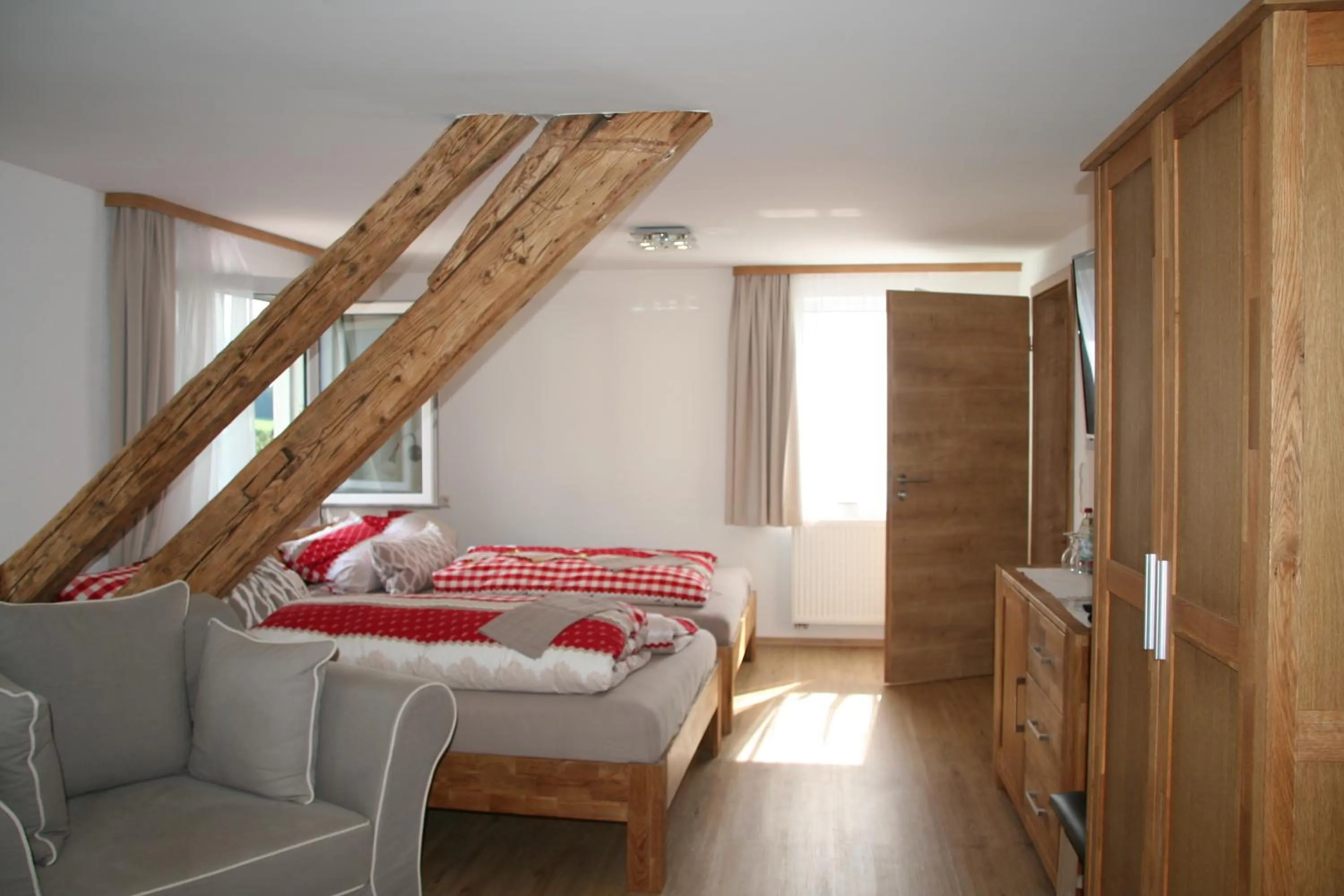 Photo of the whole room, Bed in Adam & Eva Gasthof Paradies mit Hotel
