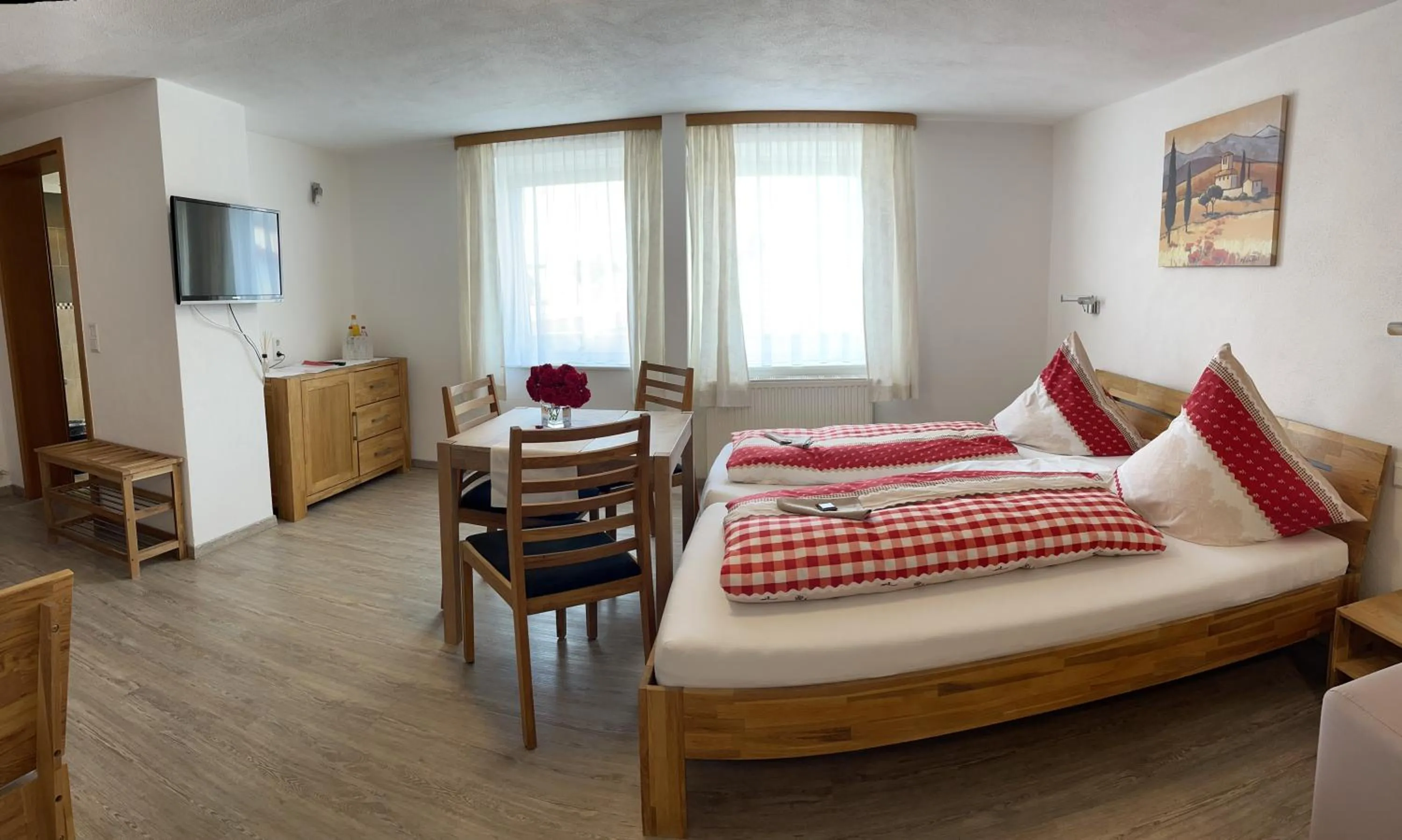 Photo of the whole room, Bed in Adam & Eva Gasthof Paradies mit Hotel