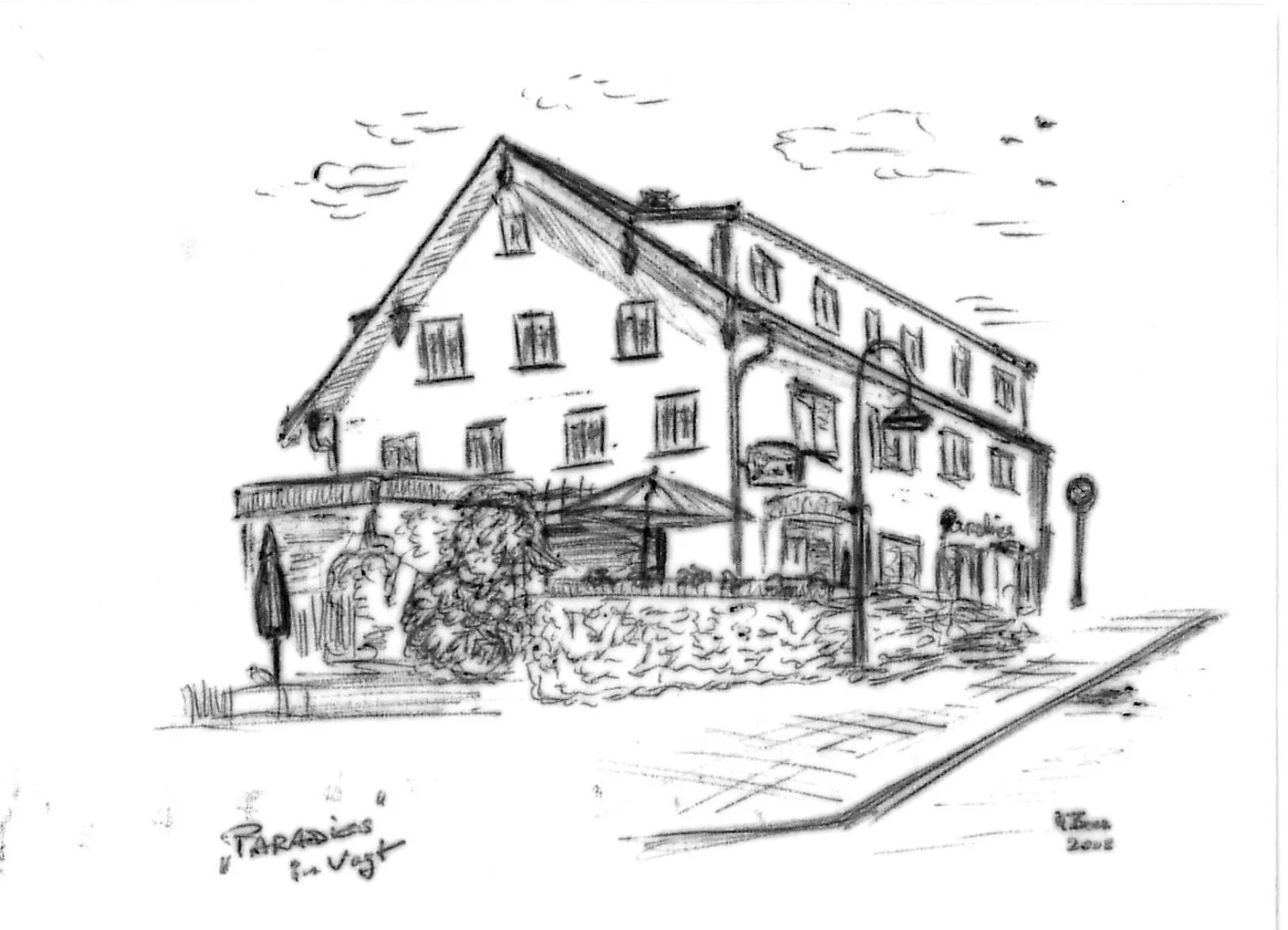 Property building in Adam & Eva Gasthof Paradies mit Hotel