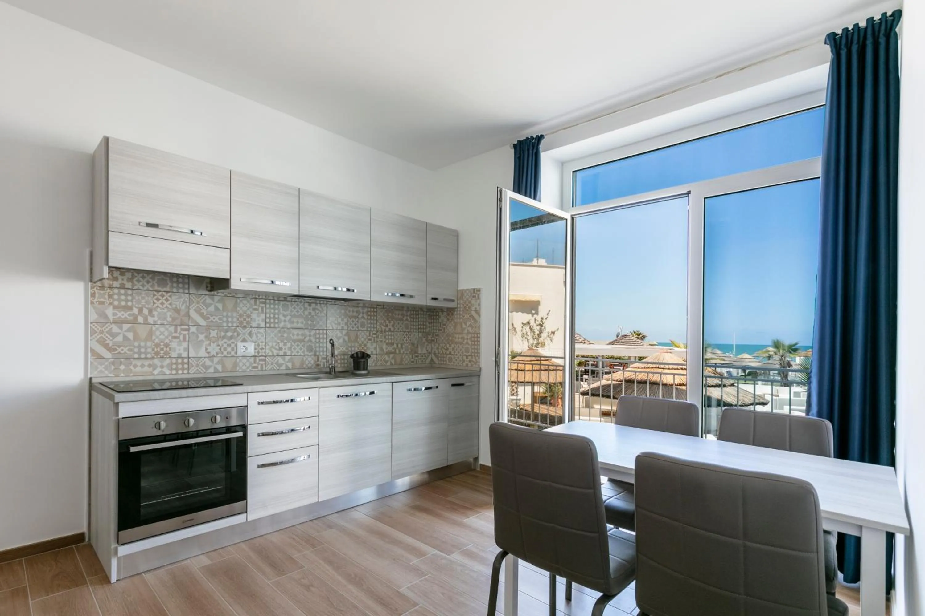 Kitchen or kitchenette in Residence Torvaianica