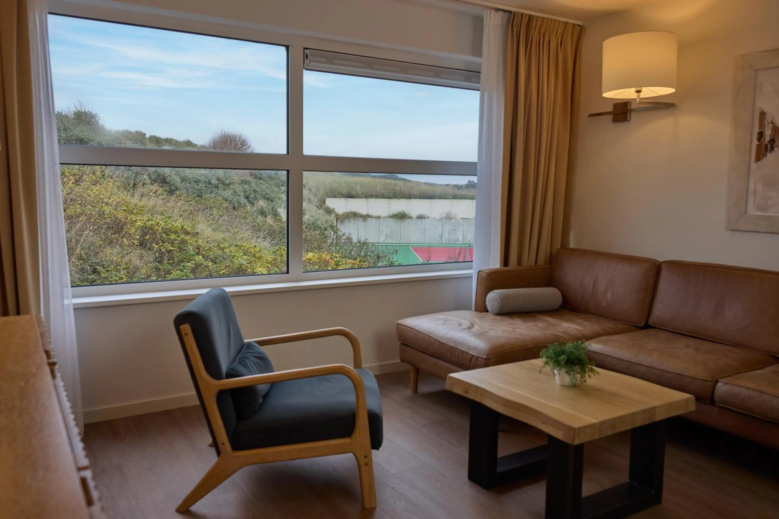 View (from property/room) in WestCord Strandhotel Seeduyn