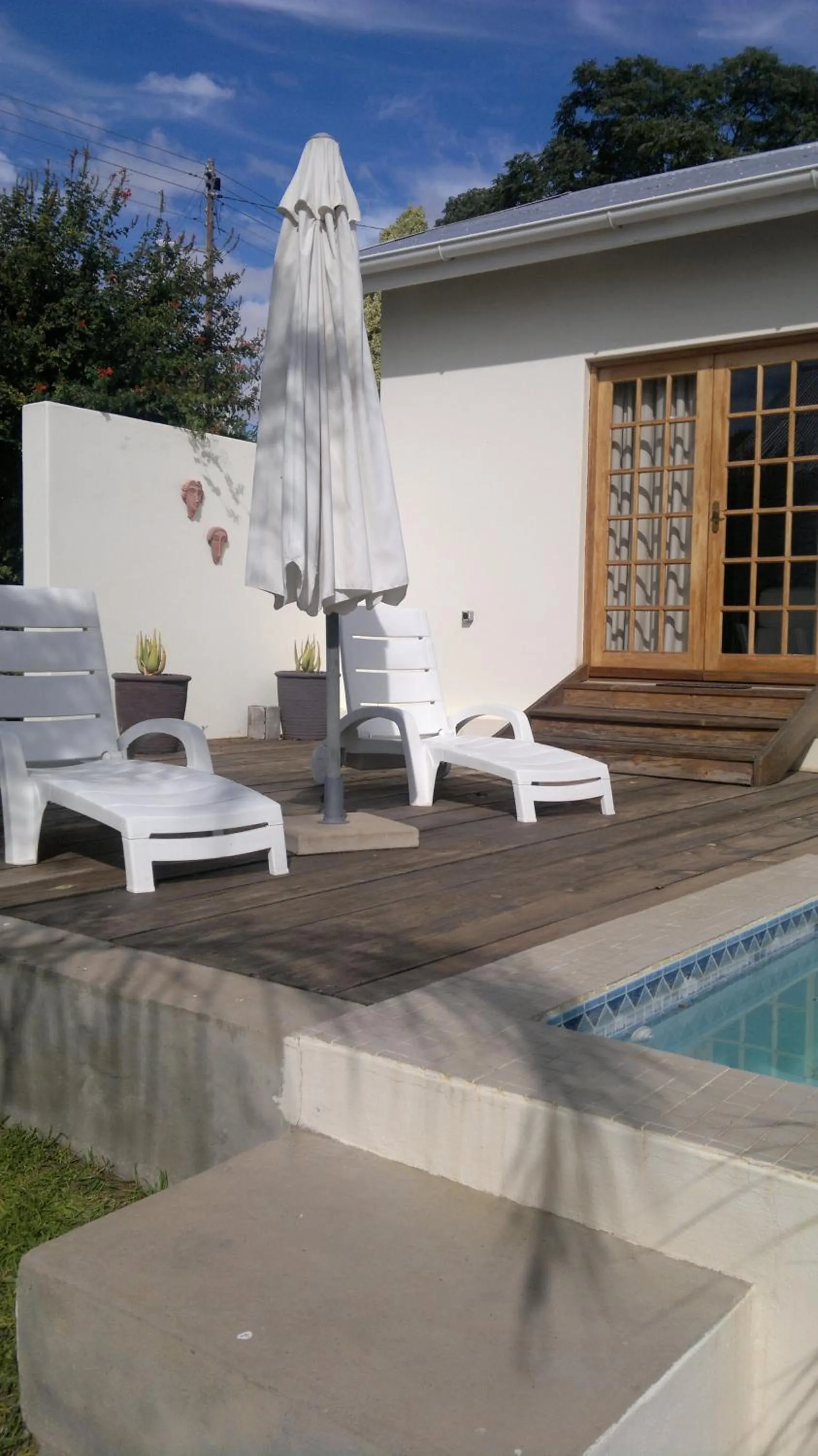 Balcony/Terrace in Oasis Shanti Backpackers