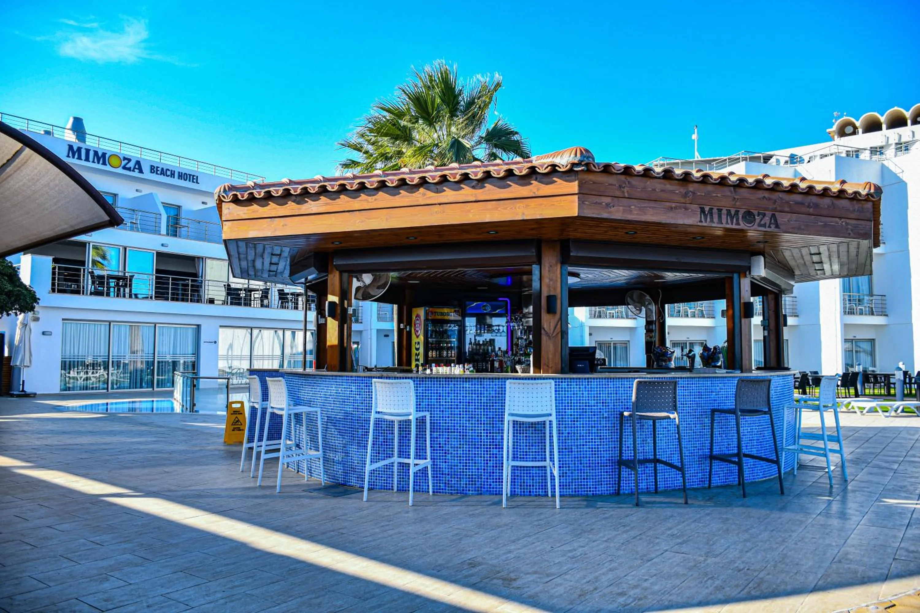 Lounge or bar in Mimoza Beach Hotel