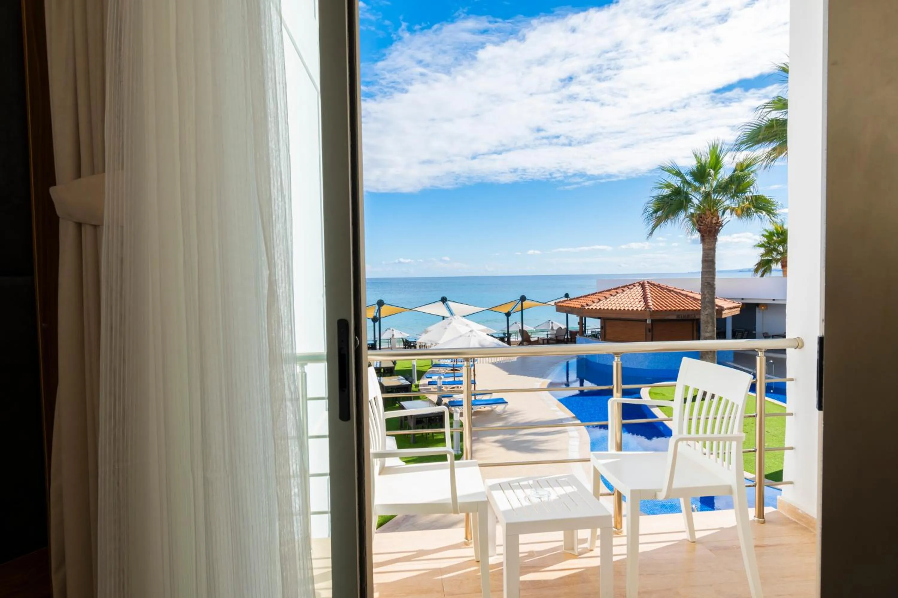 Sea view in Mimoza Beach Hotel