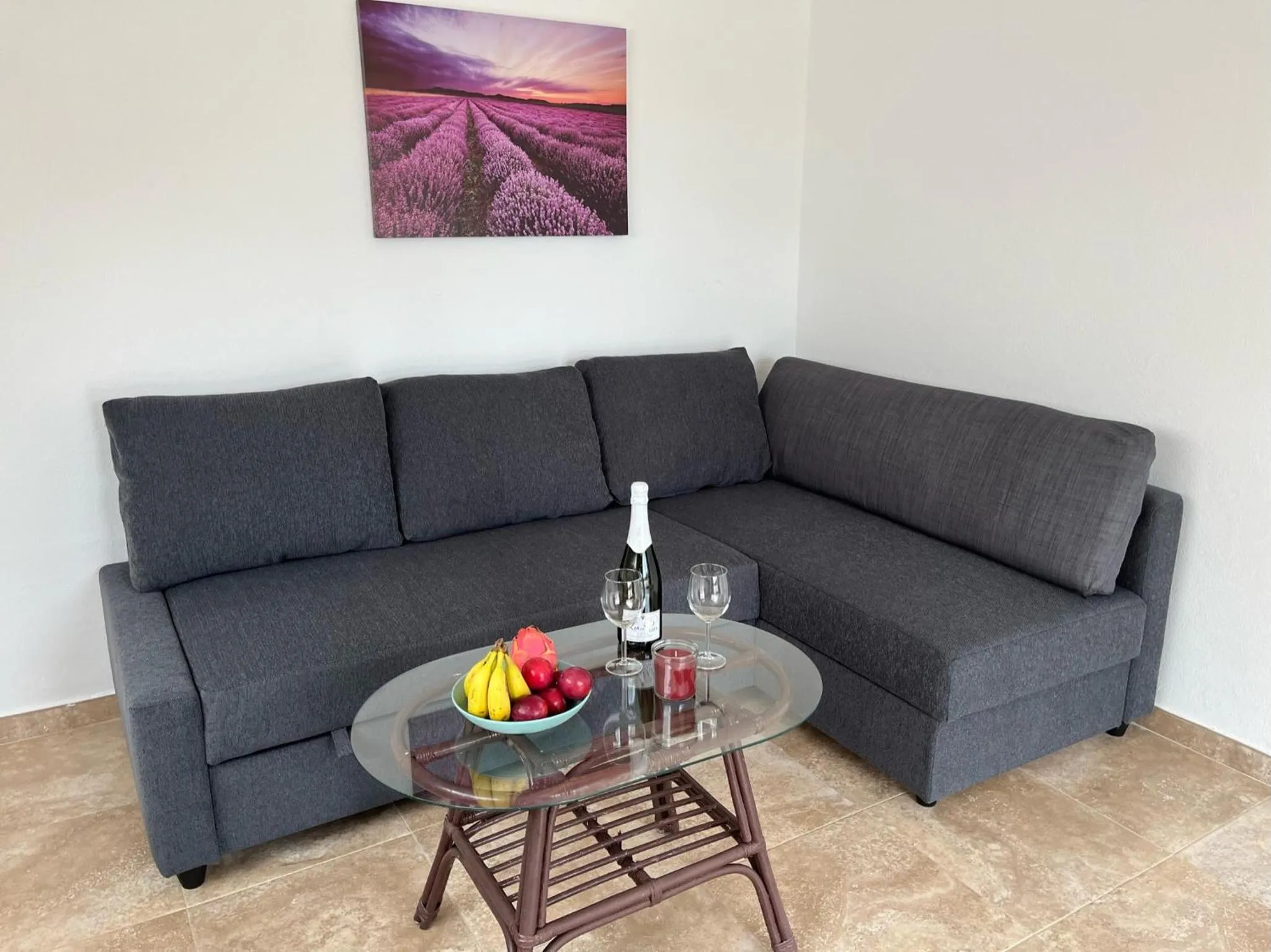 Living room in Villa Estrella Polar