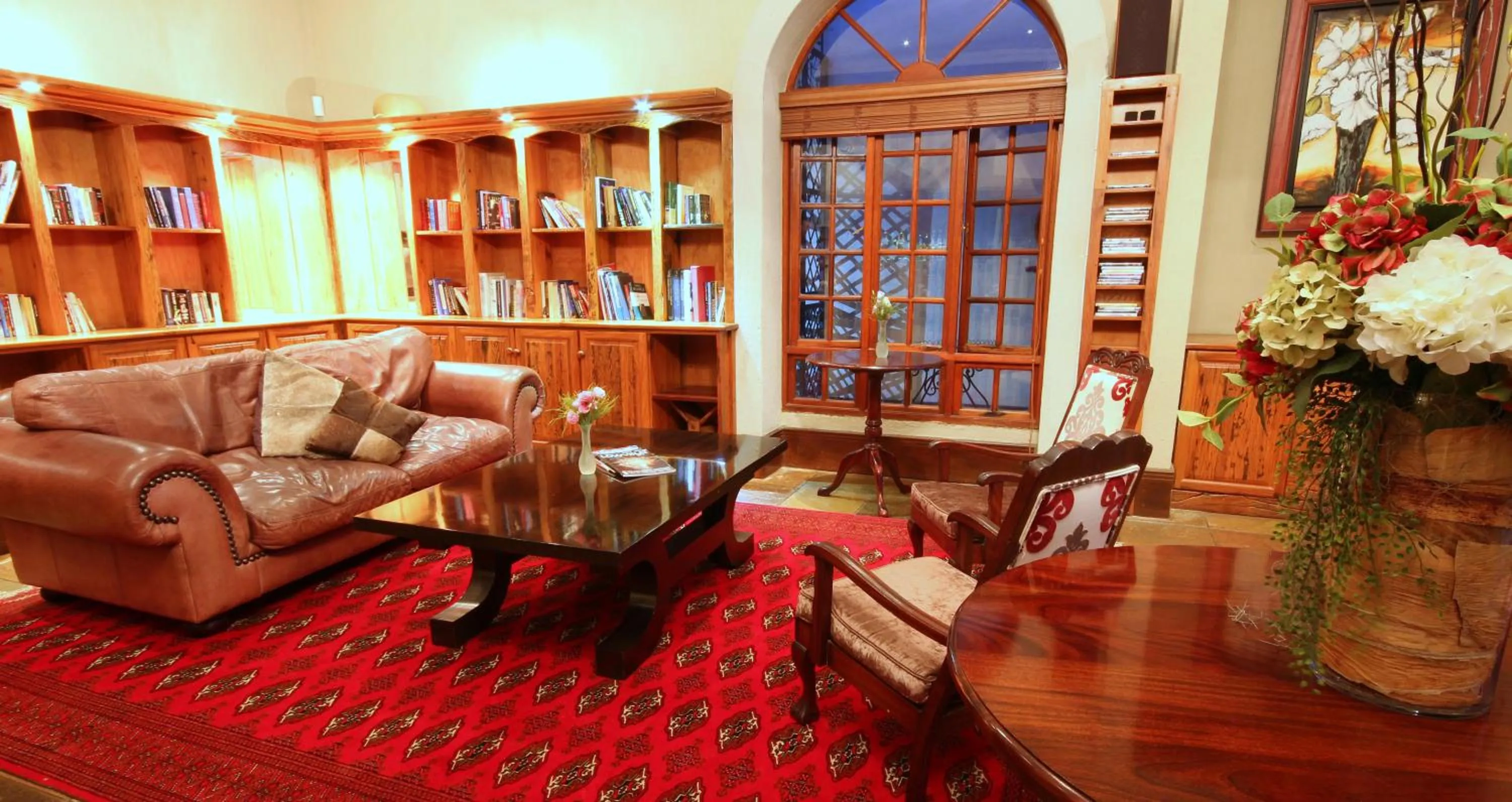 Lobby or reception in La Villa Vita