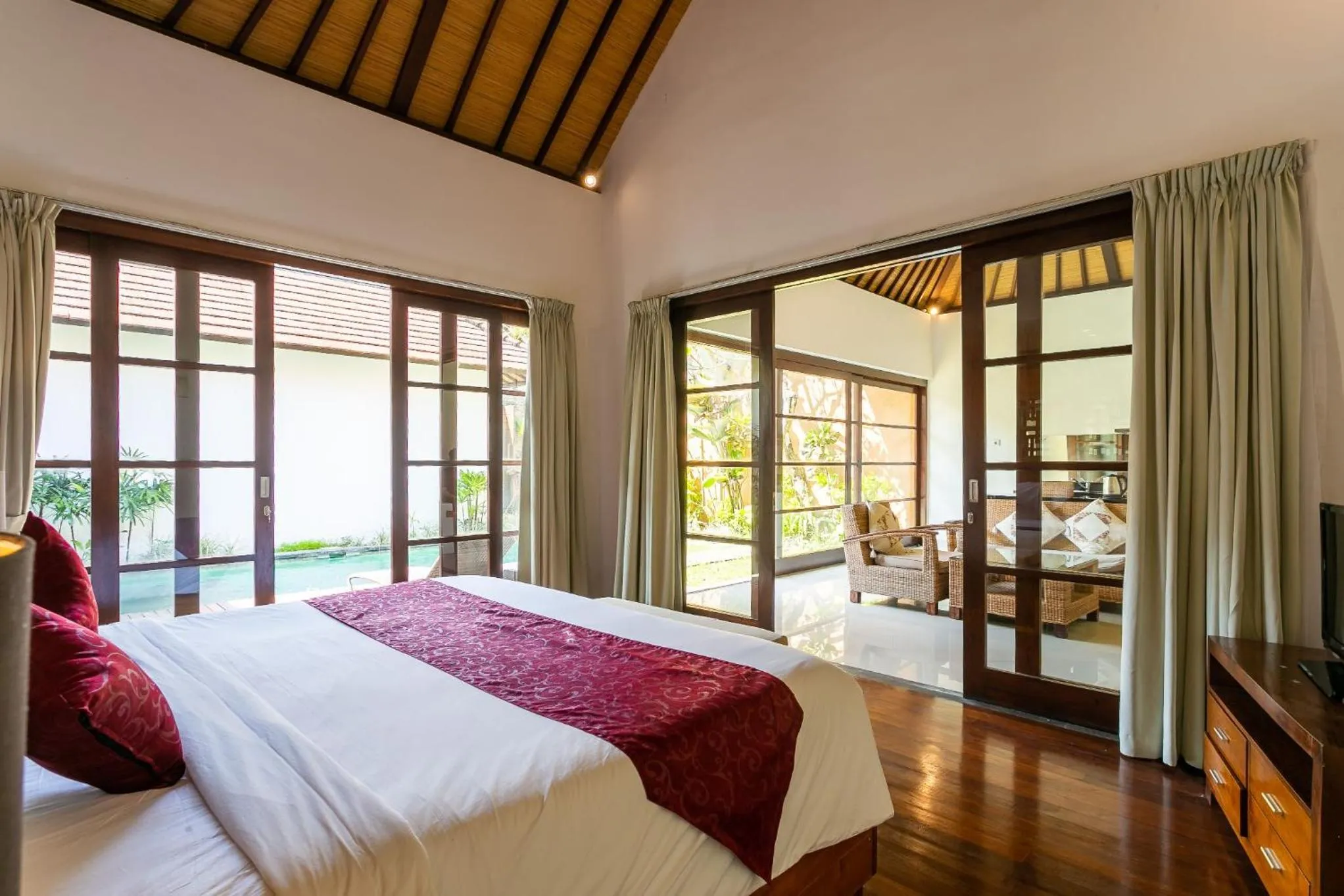 Bed in Sukanami Villa Ubud by ecommerceloka