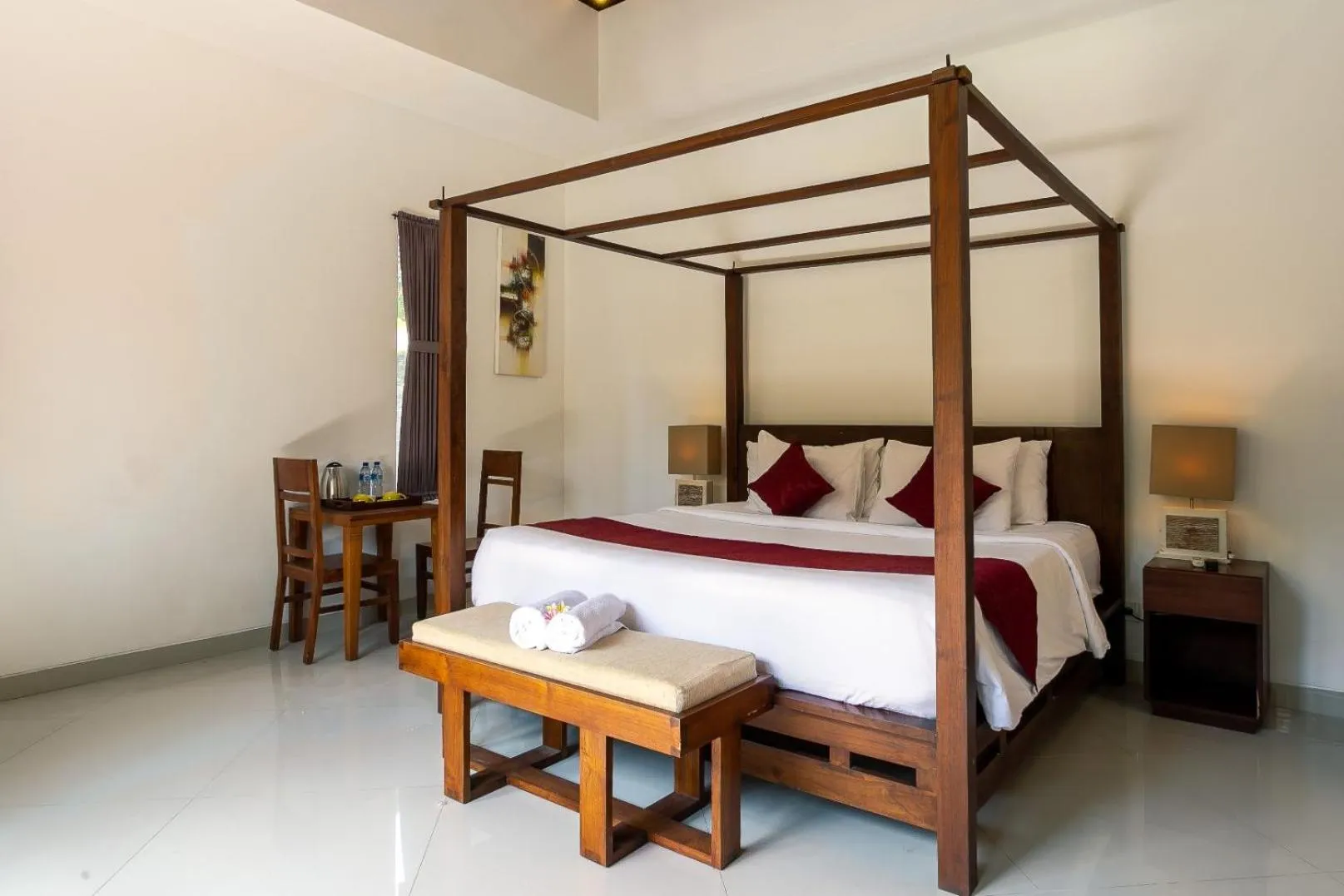 Bed in Sukanami Villa Ubud by ecommerceloka