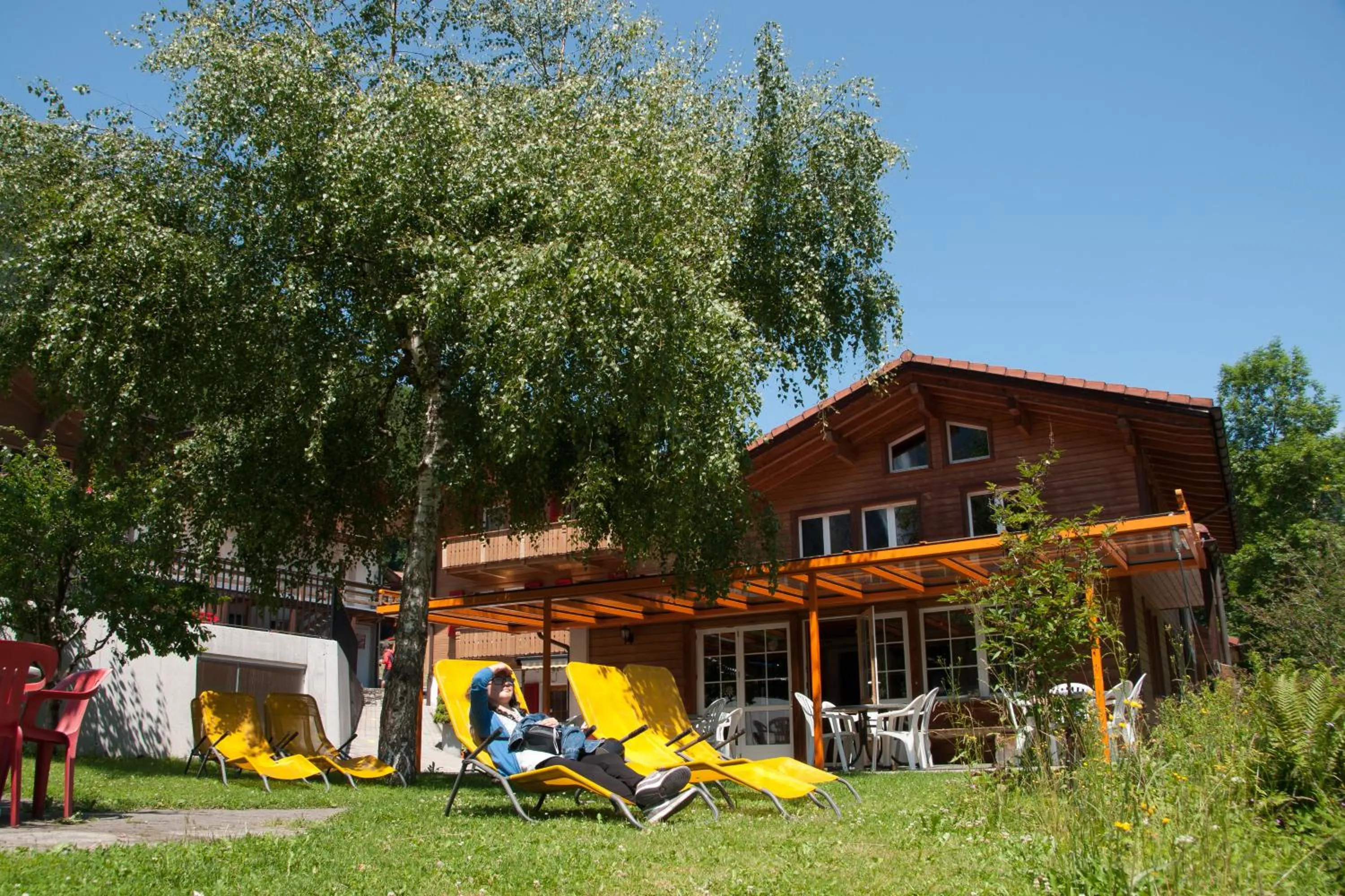 Garden in Valley Hostel