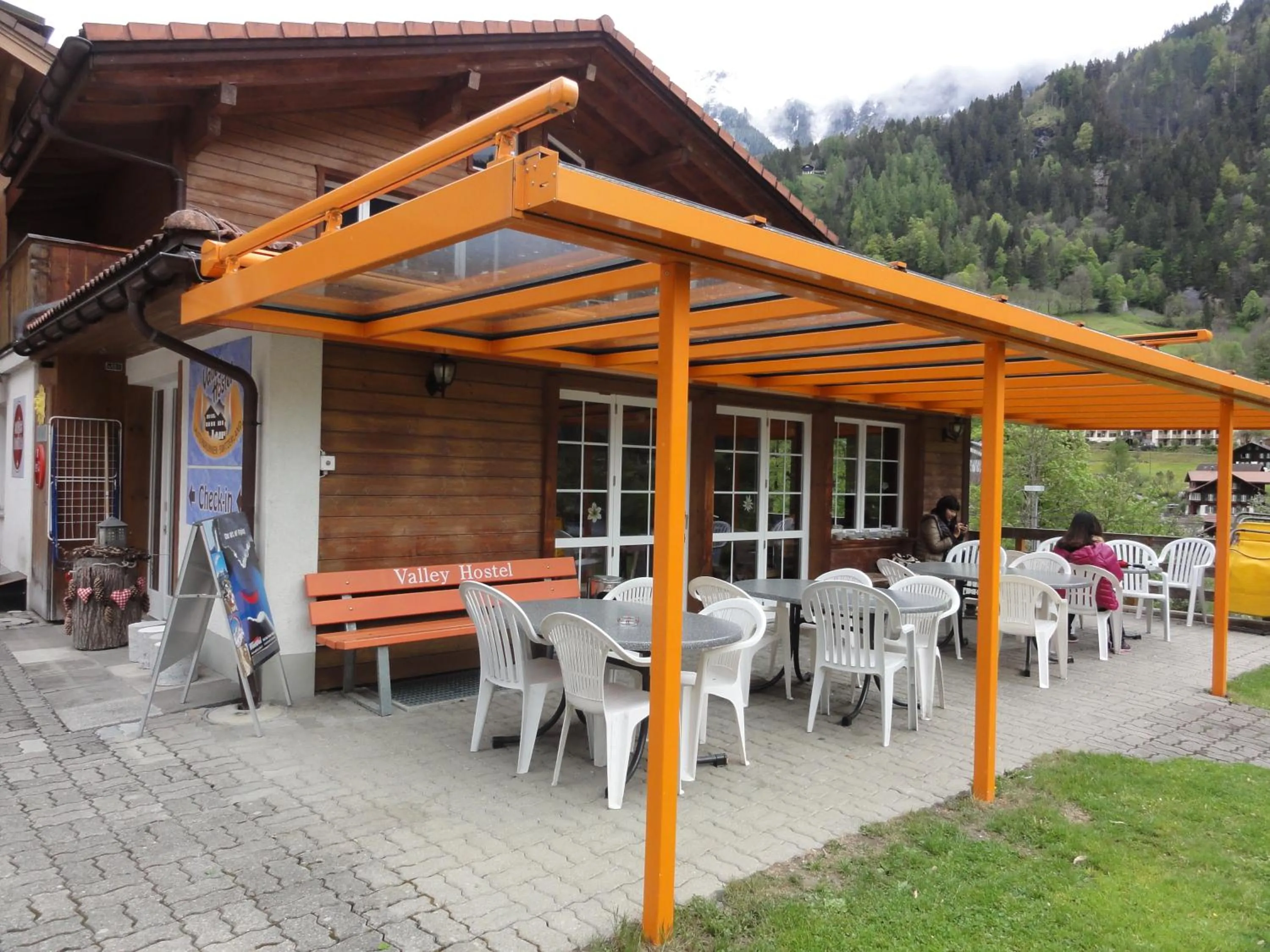 Balcony/Terrace in Valley Hostel
