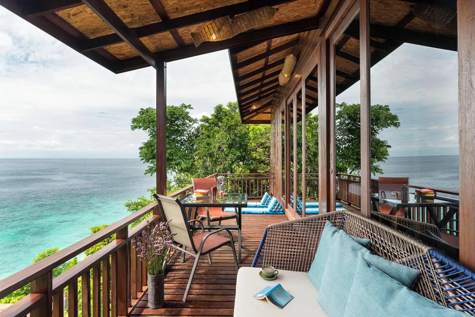 Balcony/Terrace in Serendipity Beach Resort Koh Lipe