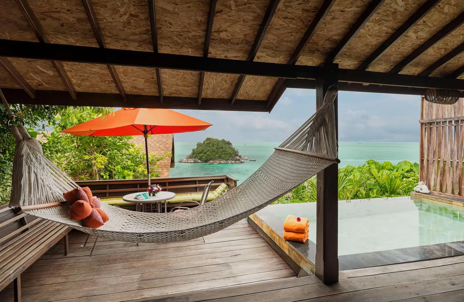 Balcony/Terrace in Serendipity Beach Resort Koh Lipe