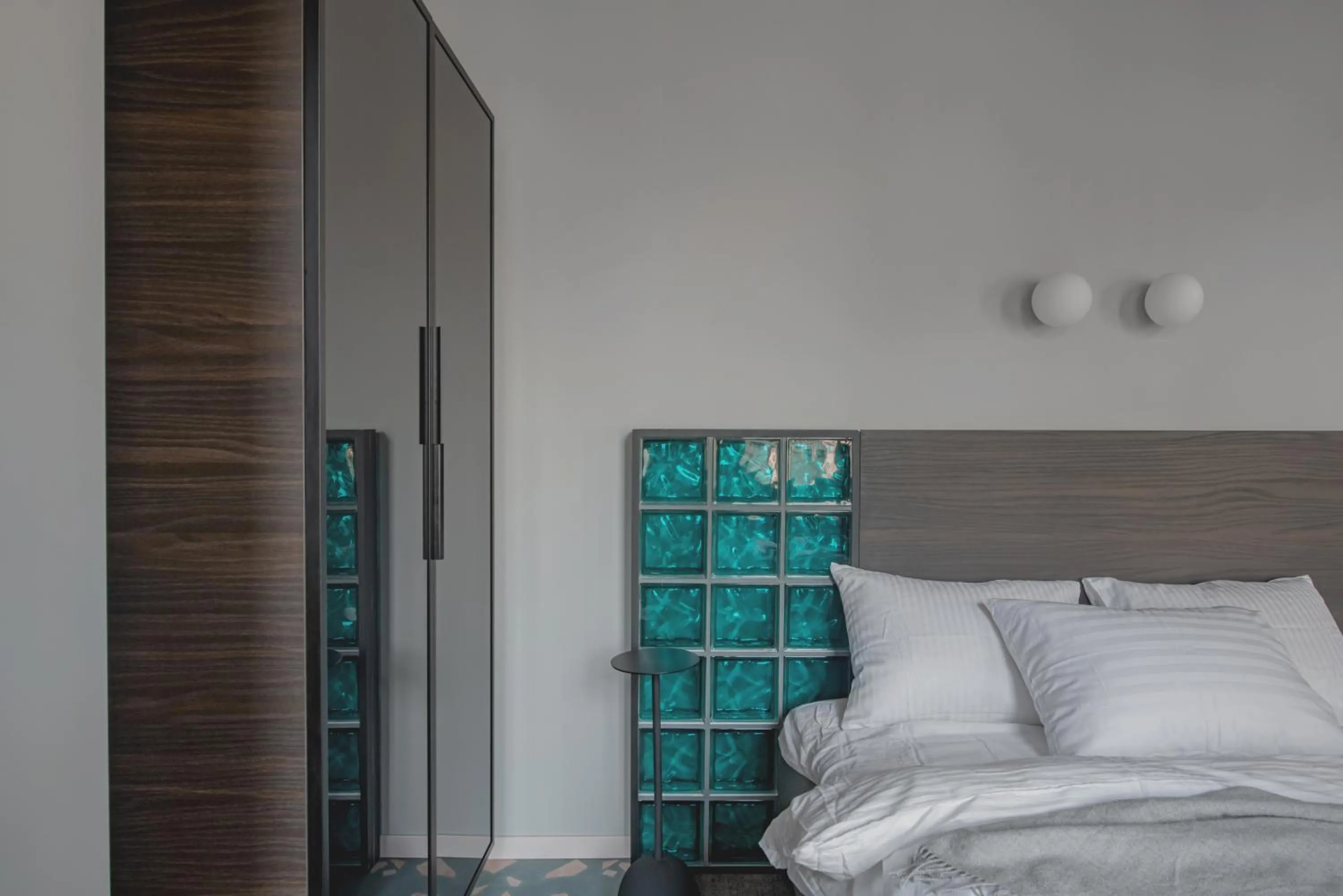 Bedroom, Bed in Resume apartments