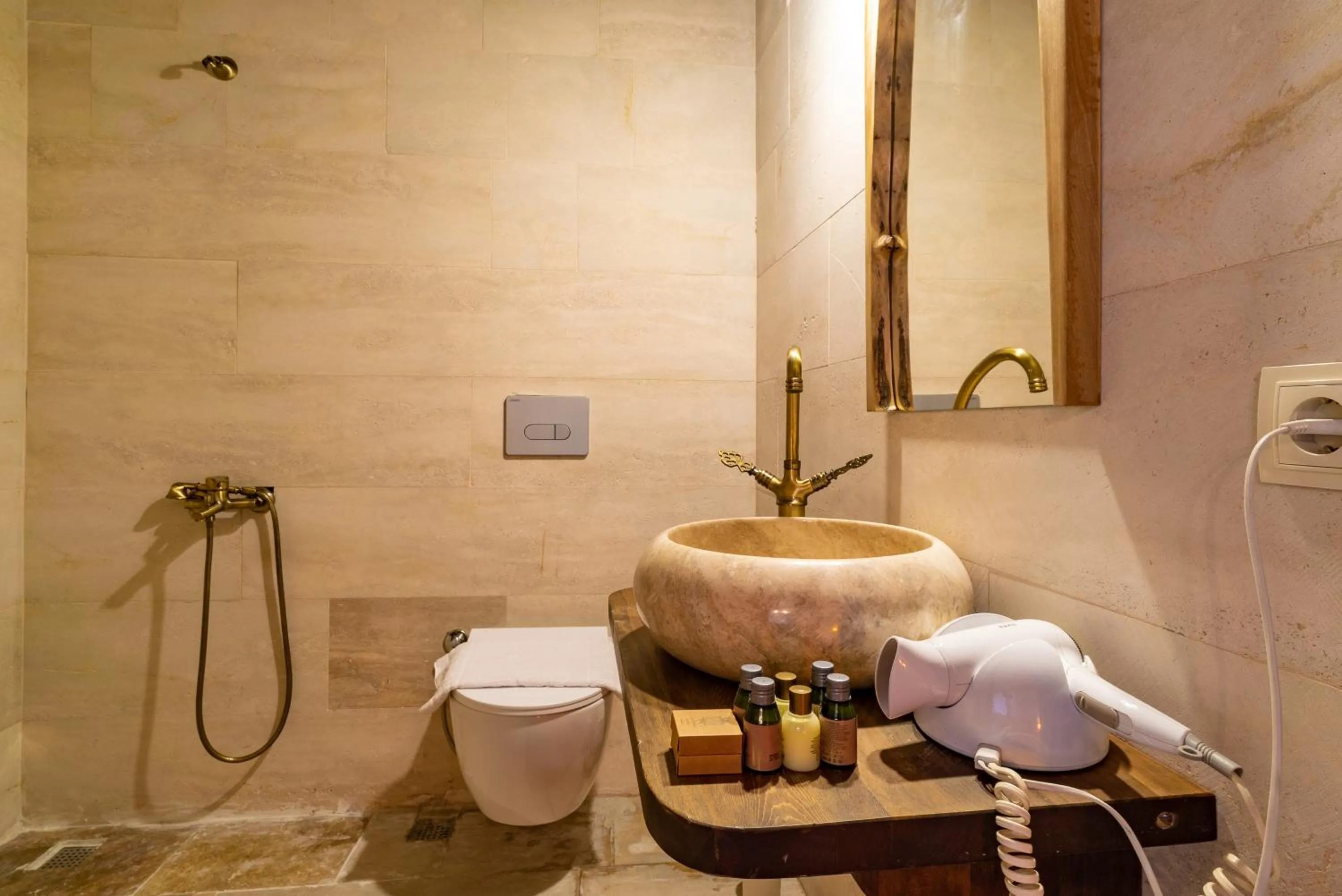 Toilet in Cappadocia Snora Cave