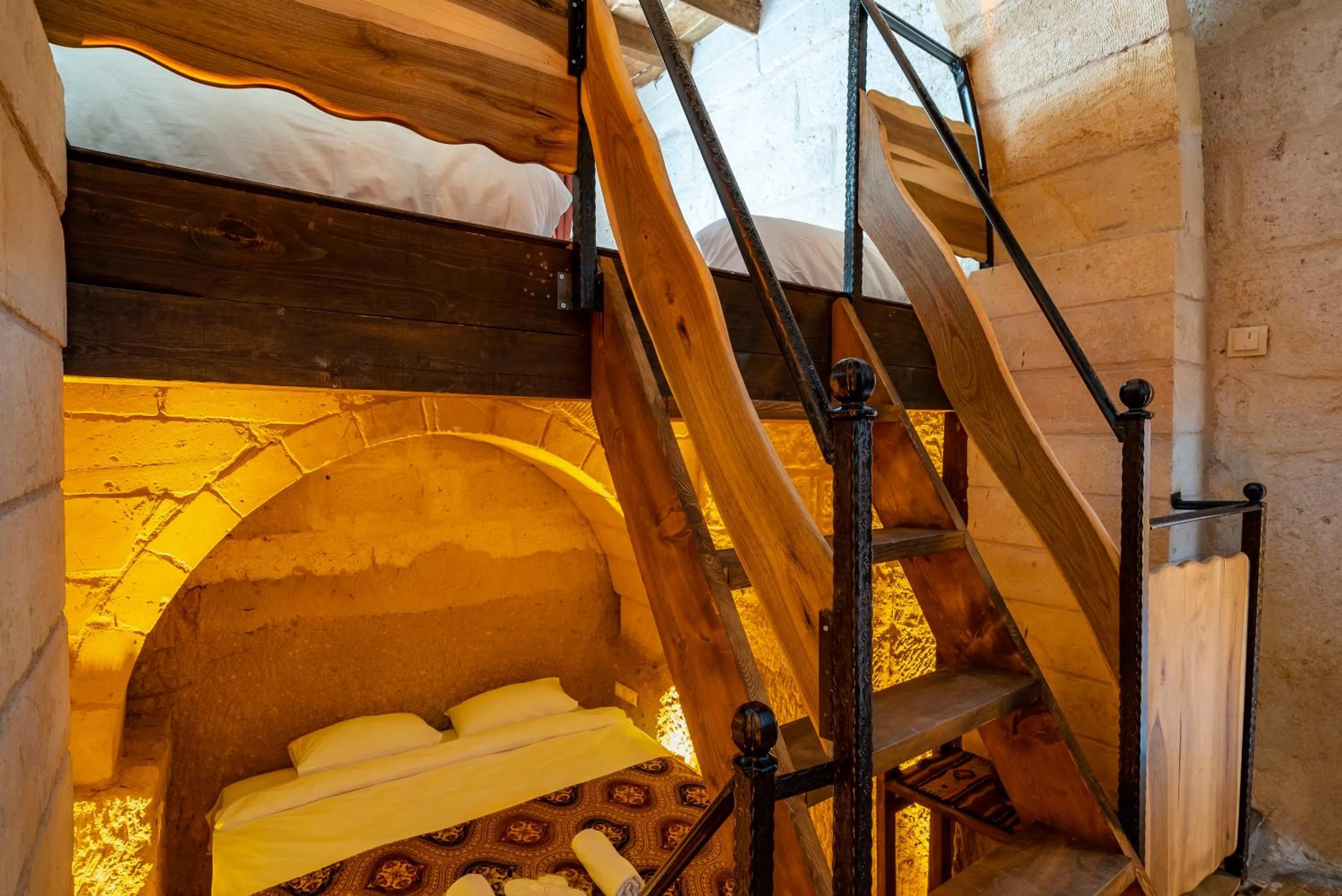 Bed in Cappadocia Snora Cave