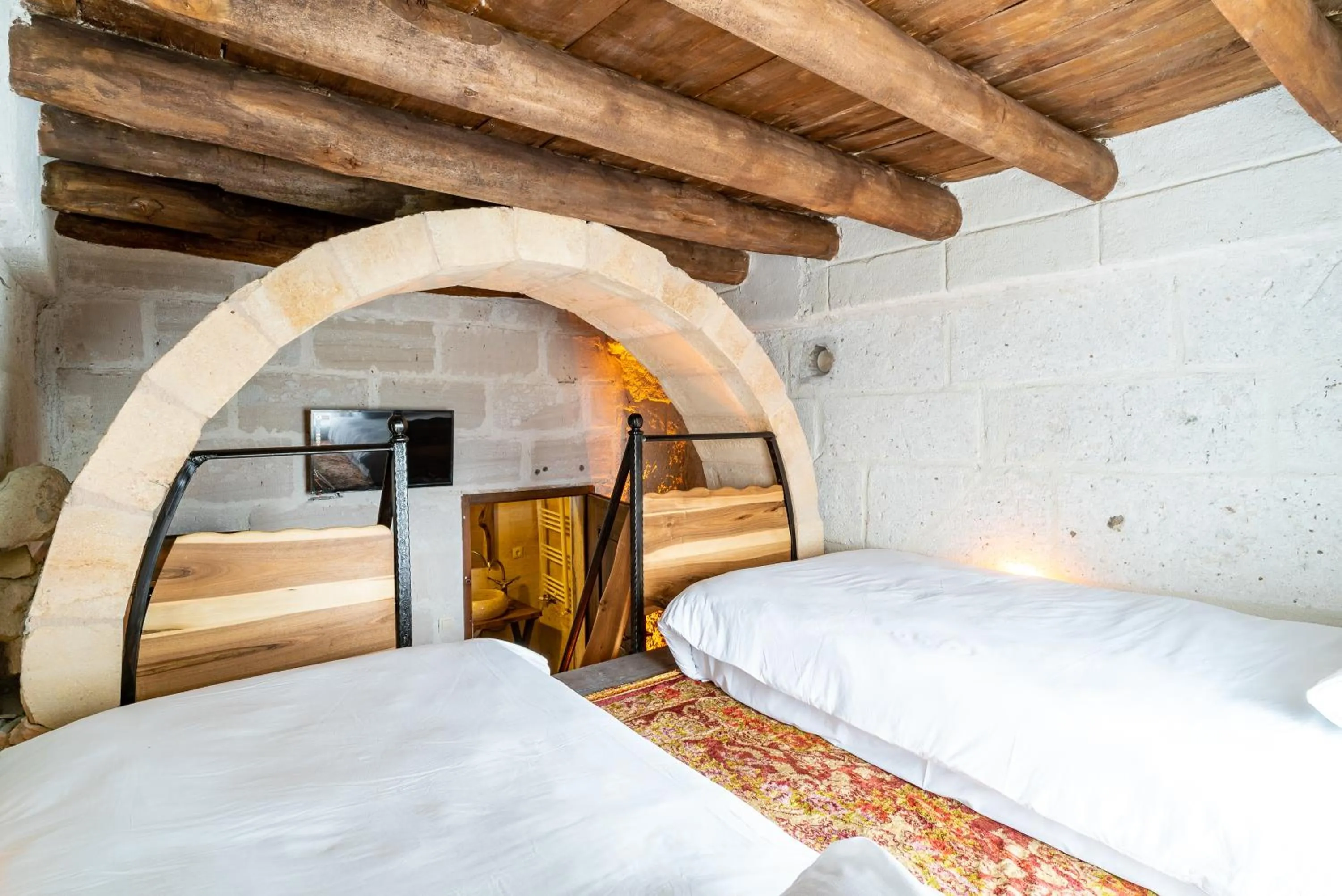 Bedroom, Bed in Cappadocia Snora Cave