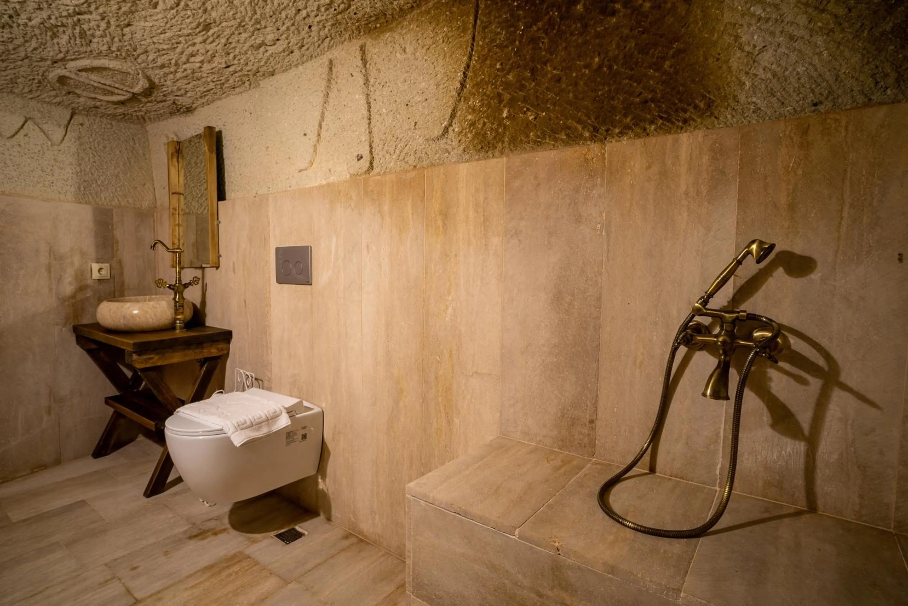 Toilet in Cappadocia Snora Cave