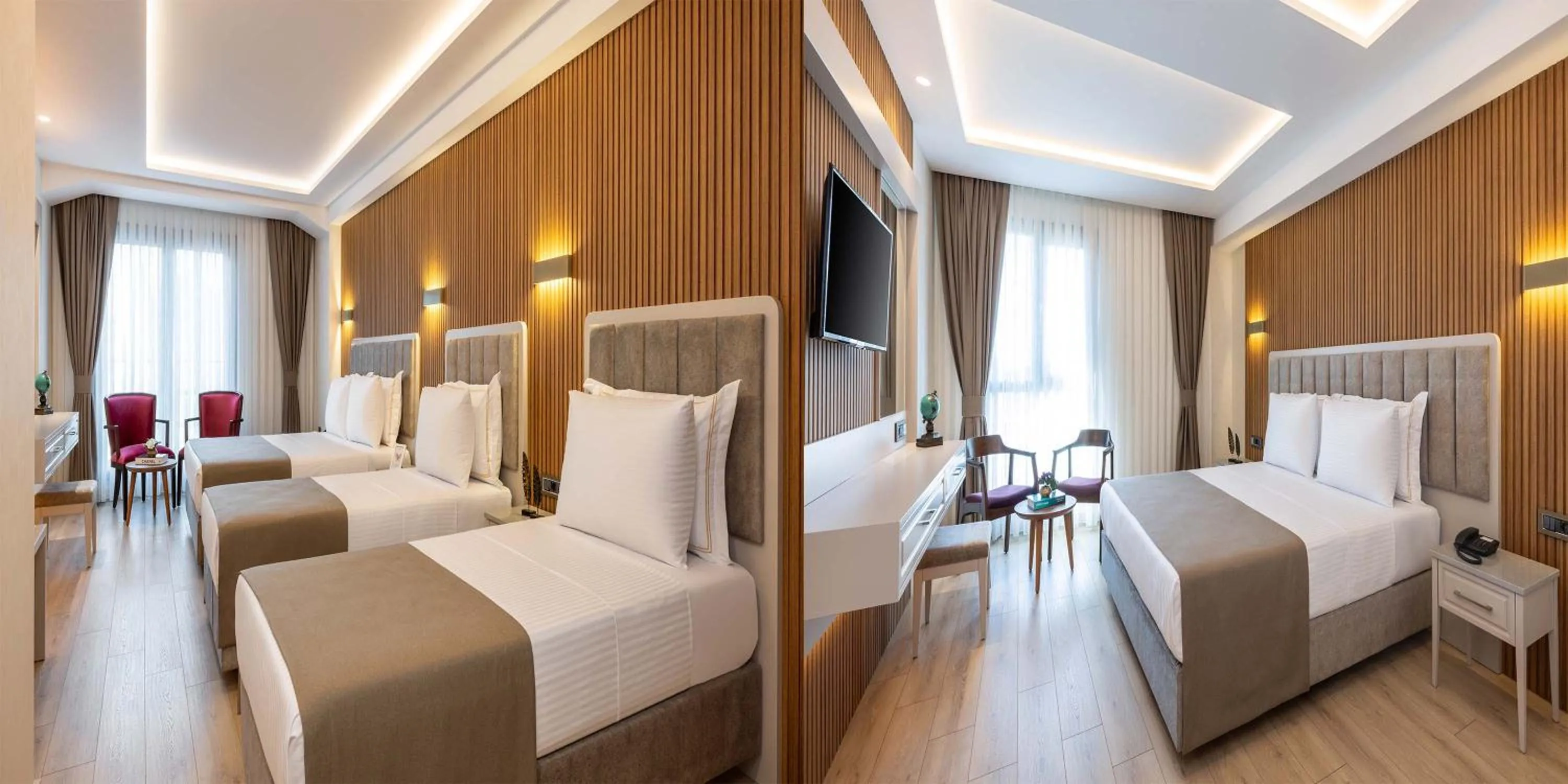 Bed in Carina Gold Hotel And Restaurant