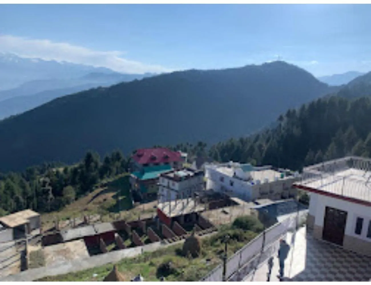 Property building in Shining Star Resort, Khajjiar