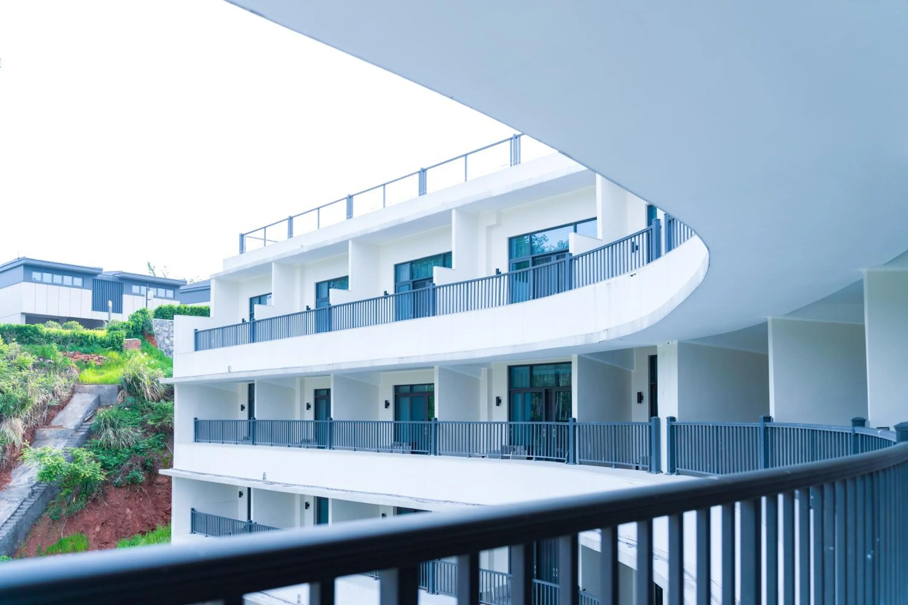Balcony/Terrace in Wyndham Grand Plaza Royale Hot Springs Fenghuang