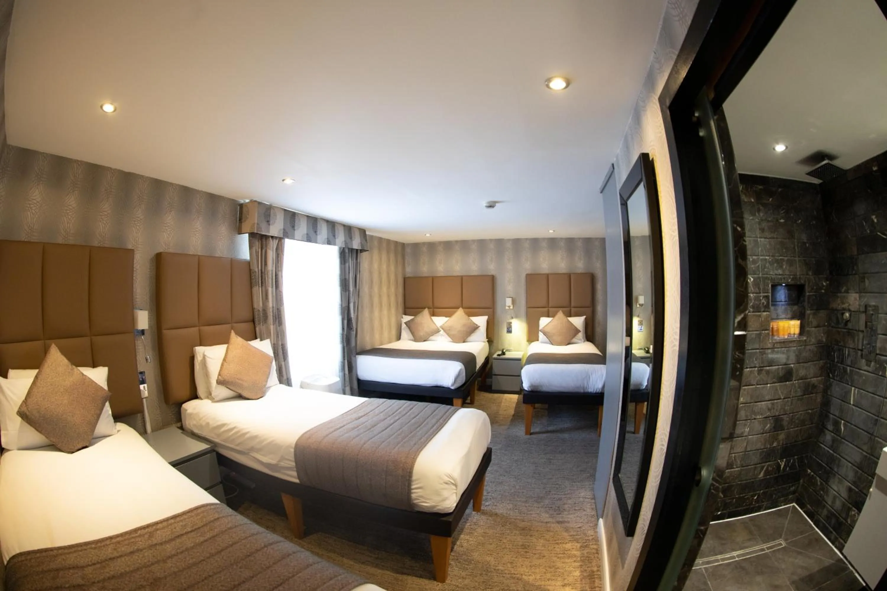 Bed in Duke Of Leinster Hotel