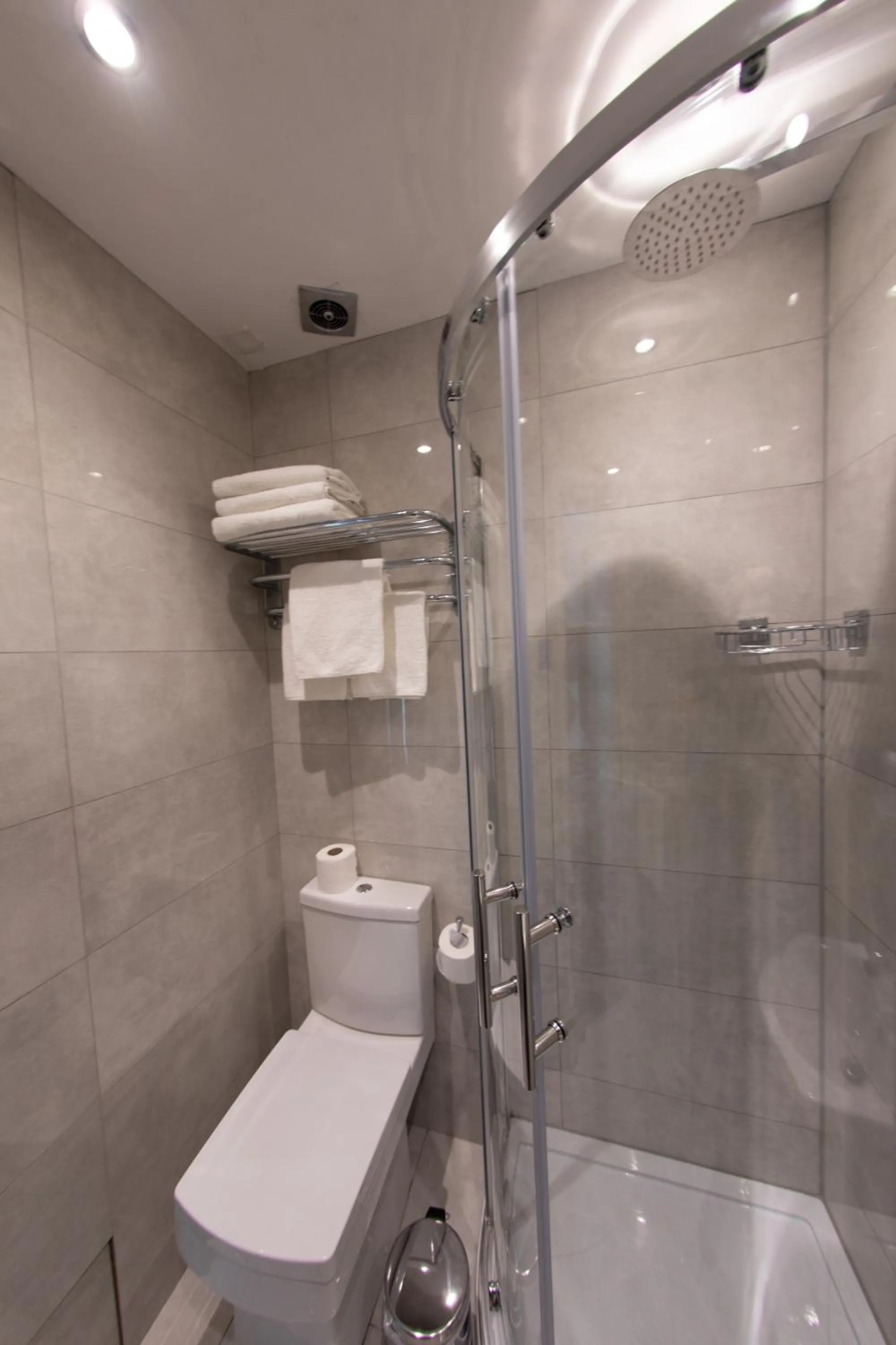 Shower in Duke Of Leinster Hotel