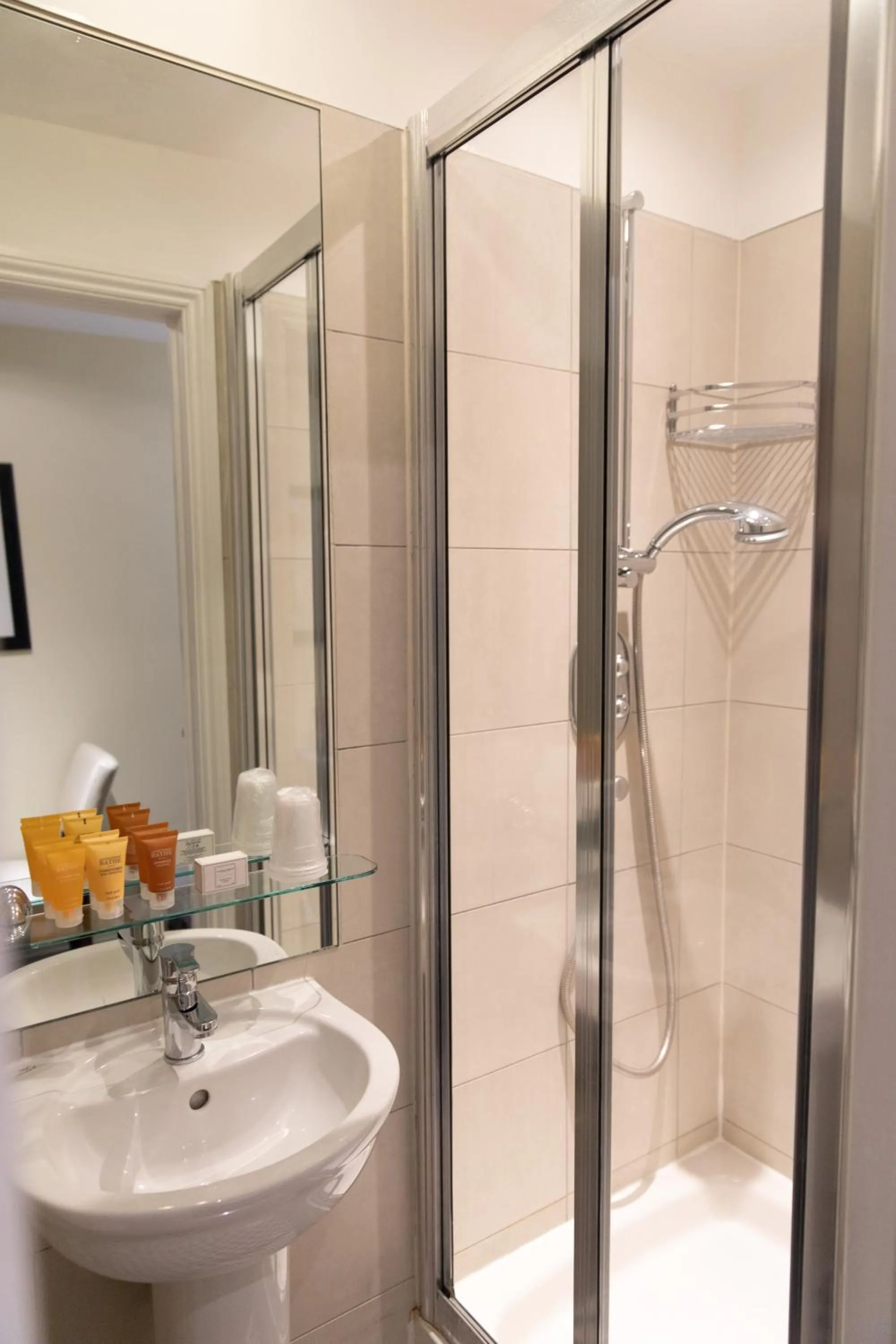 Shower in Duke Of Leinster Hotel