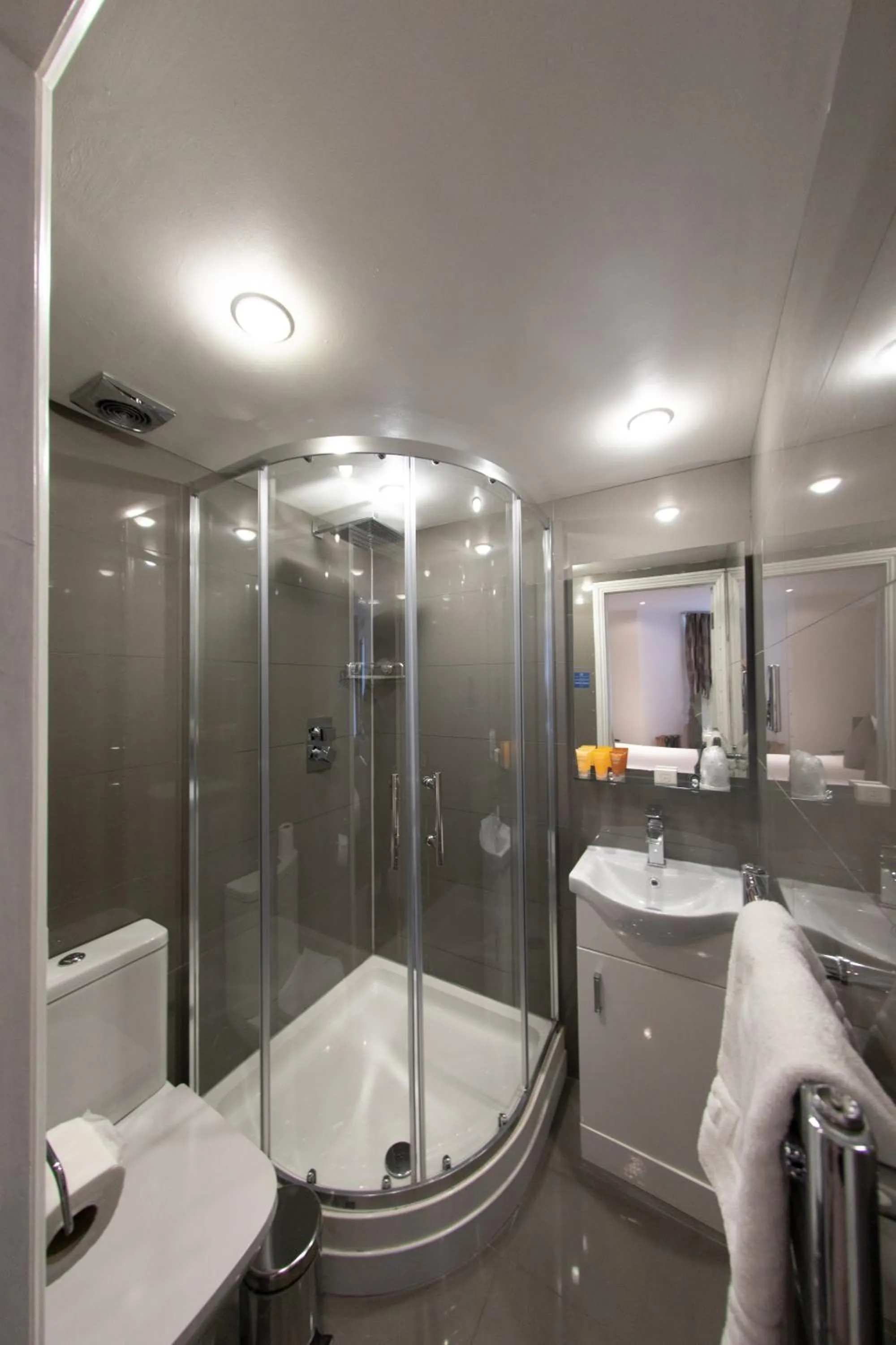 Shower in Duke Of Leinster Hotel