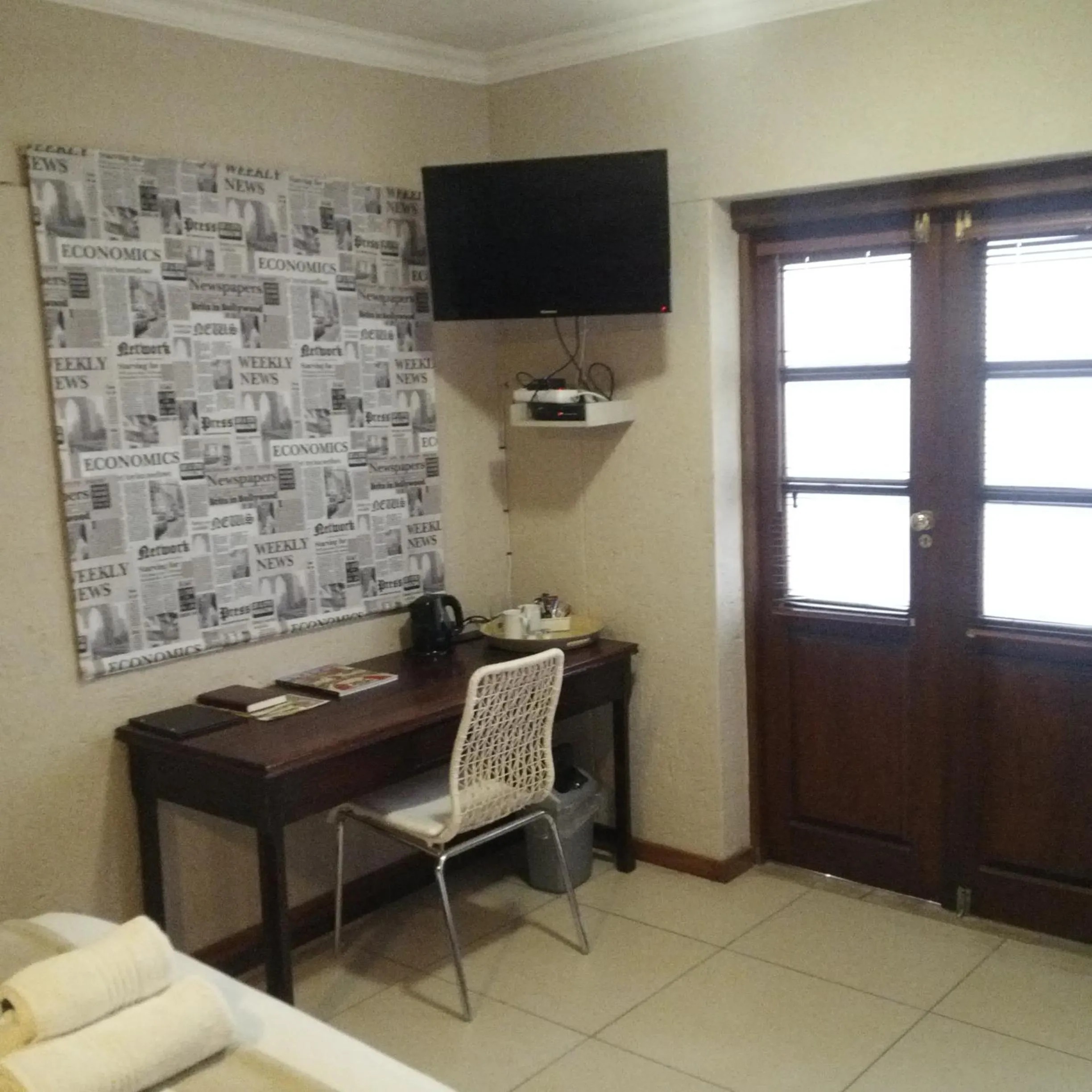 Seating area in Zebrina Guest House