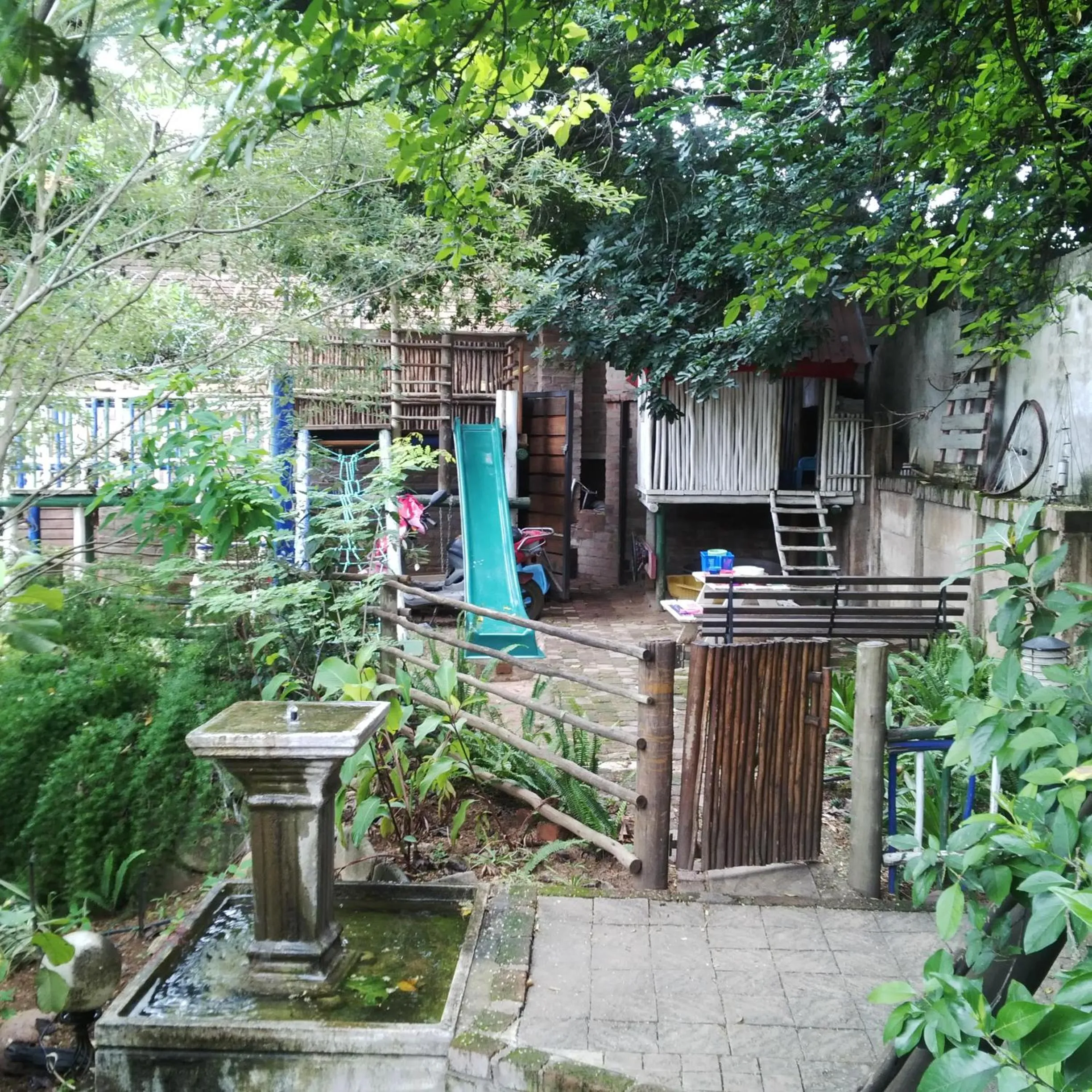 Children play ground in Zebrina Guest House