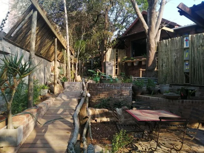 Garden in Zebrina Guest House