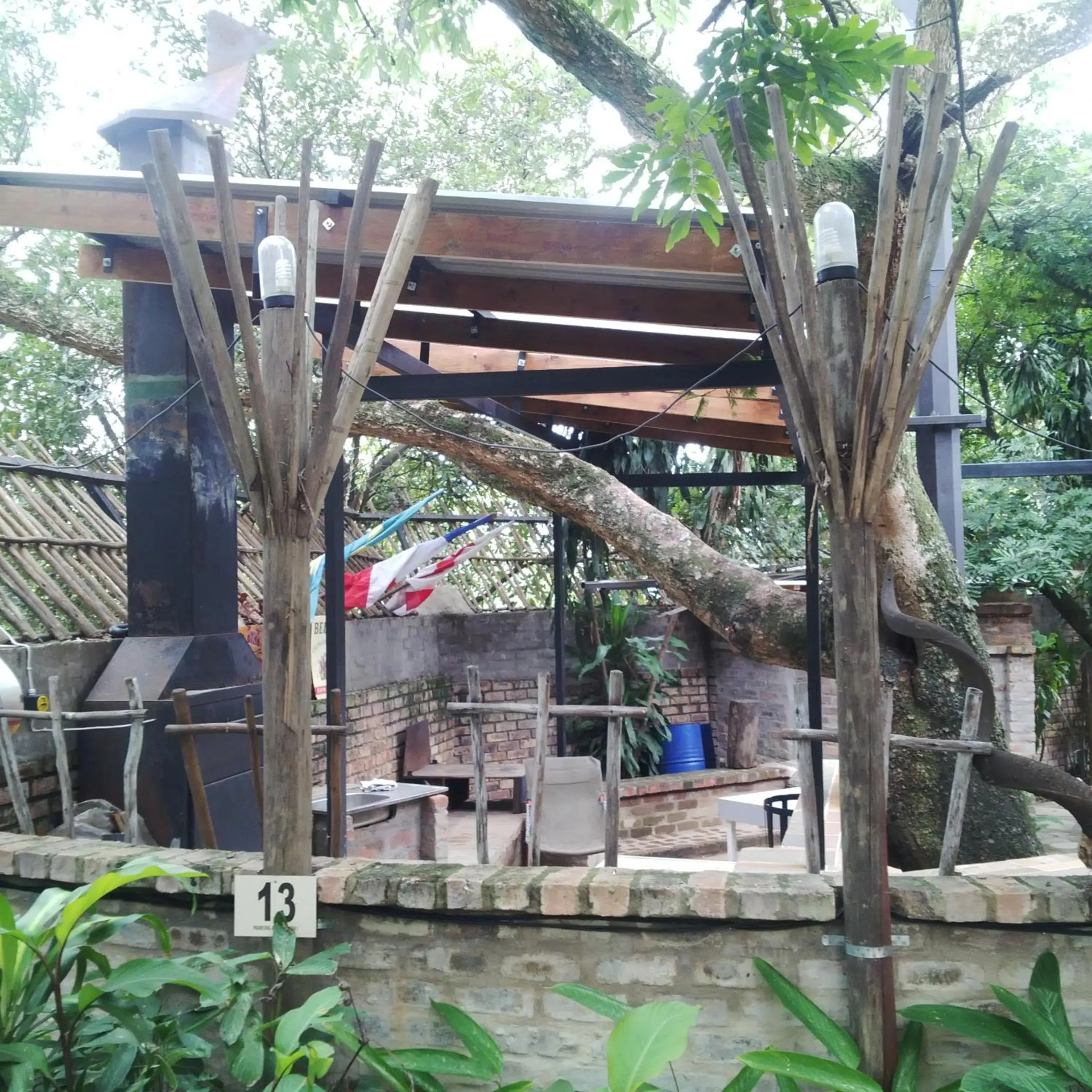 BBQ facilities in Zebrina Guest House