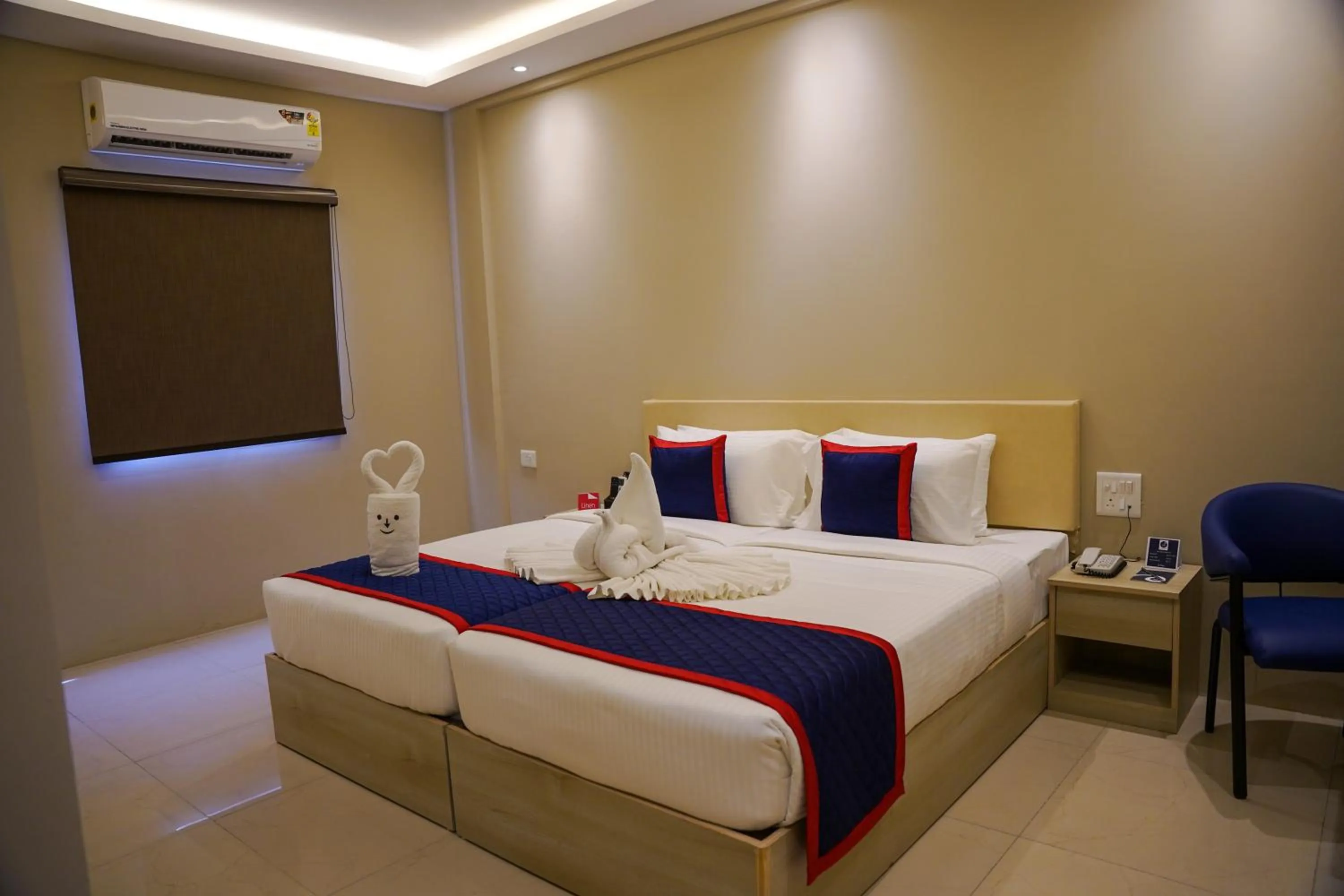 Bed in Zip By Spree Hotels Bhopal