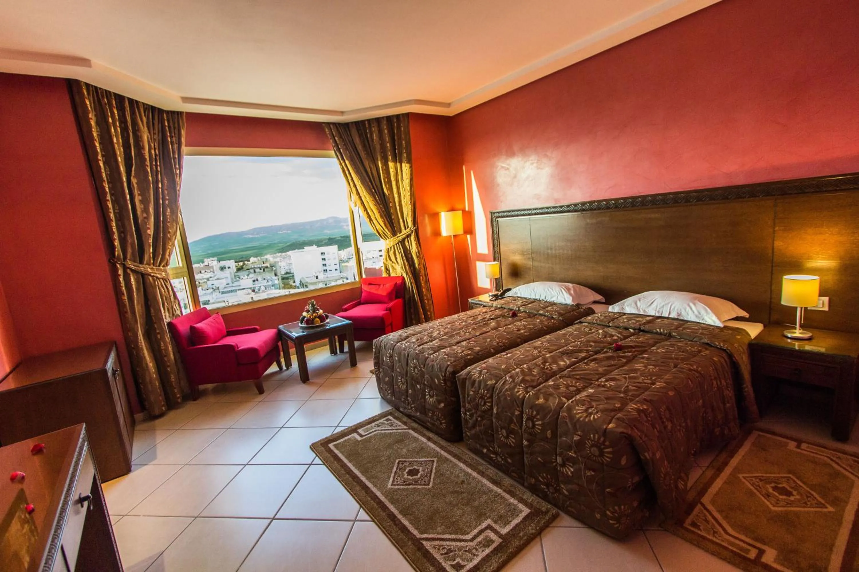 Bedroom, Bed in Hotel Tafilalet