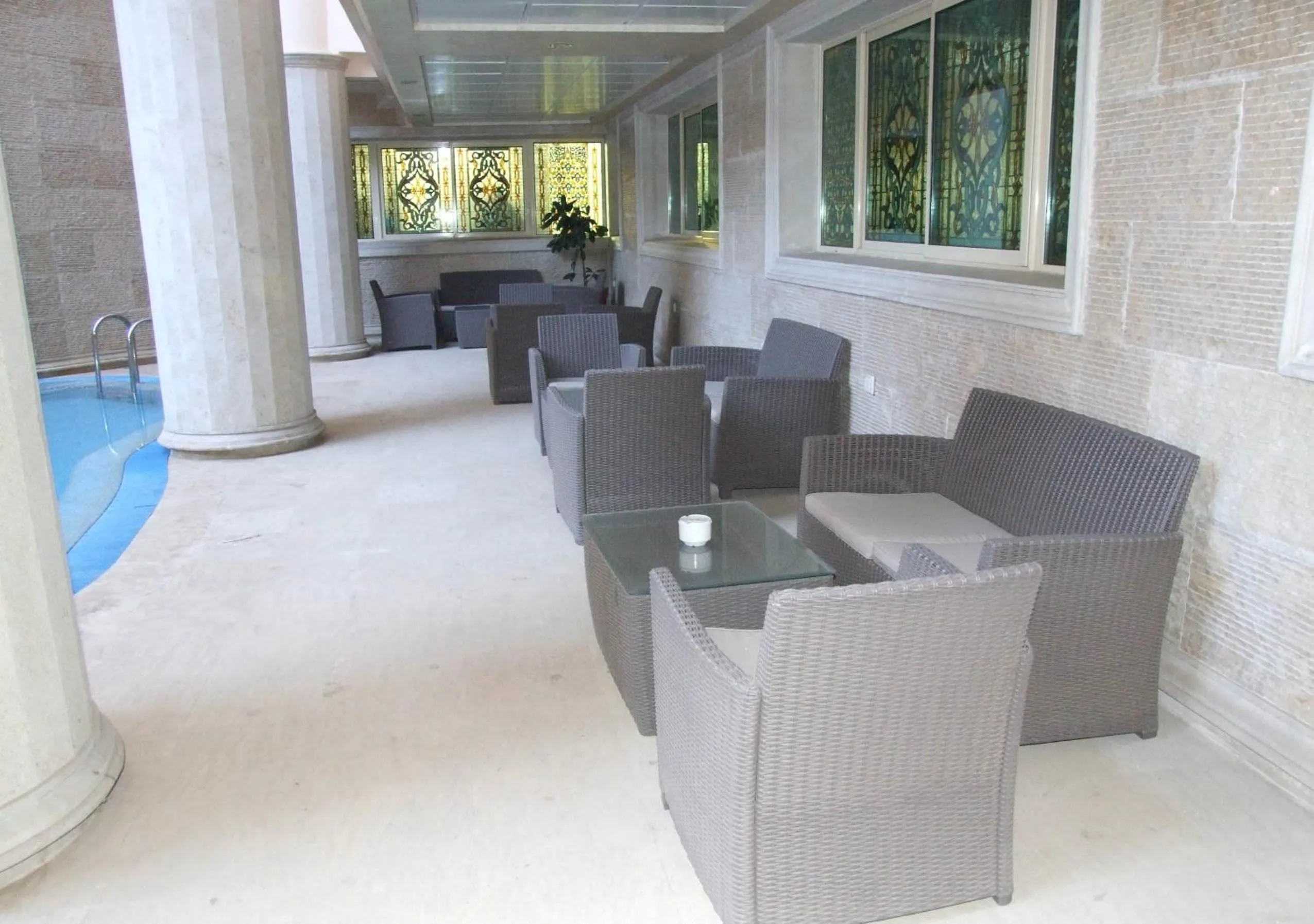 Swimming pool in Hotel Tafilalet
