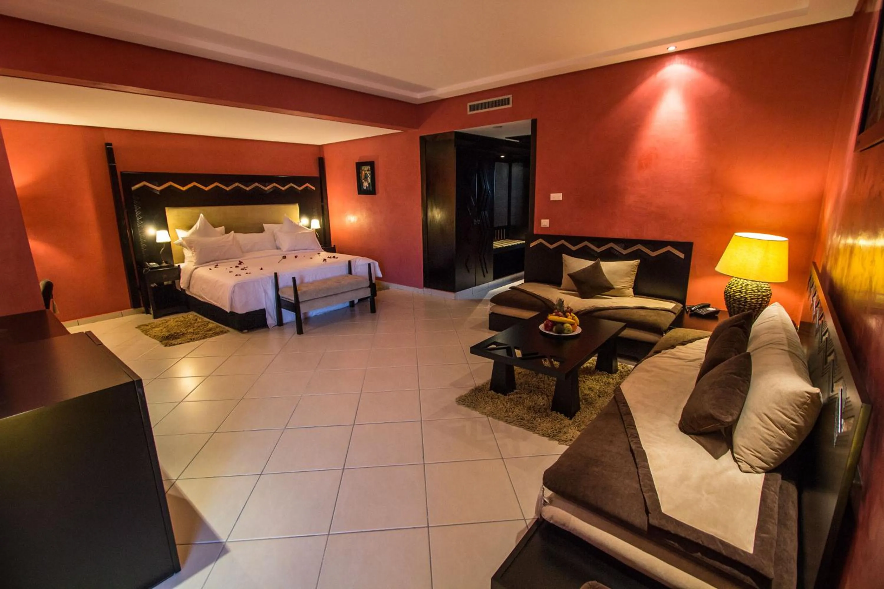 Bedroom, Bed in Hotel Tafilalet