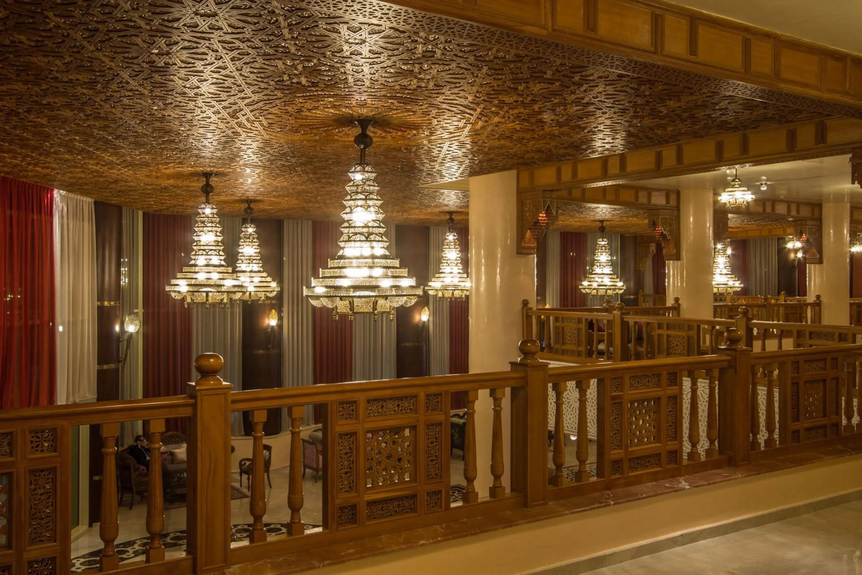 Decorative detail in Hotel Tafilalet