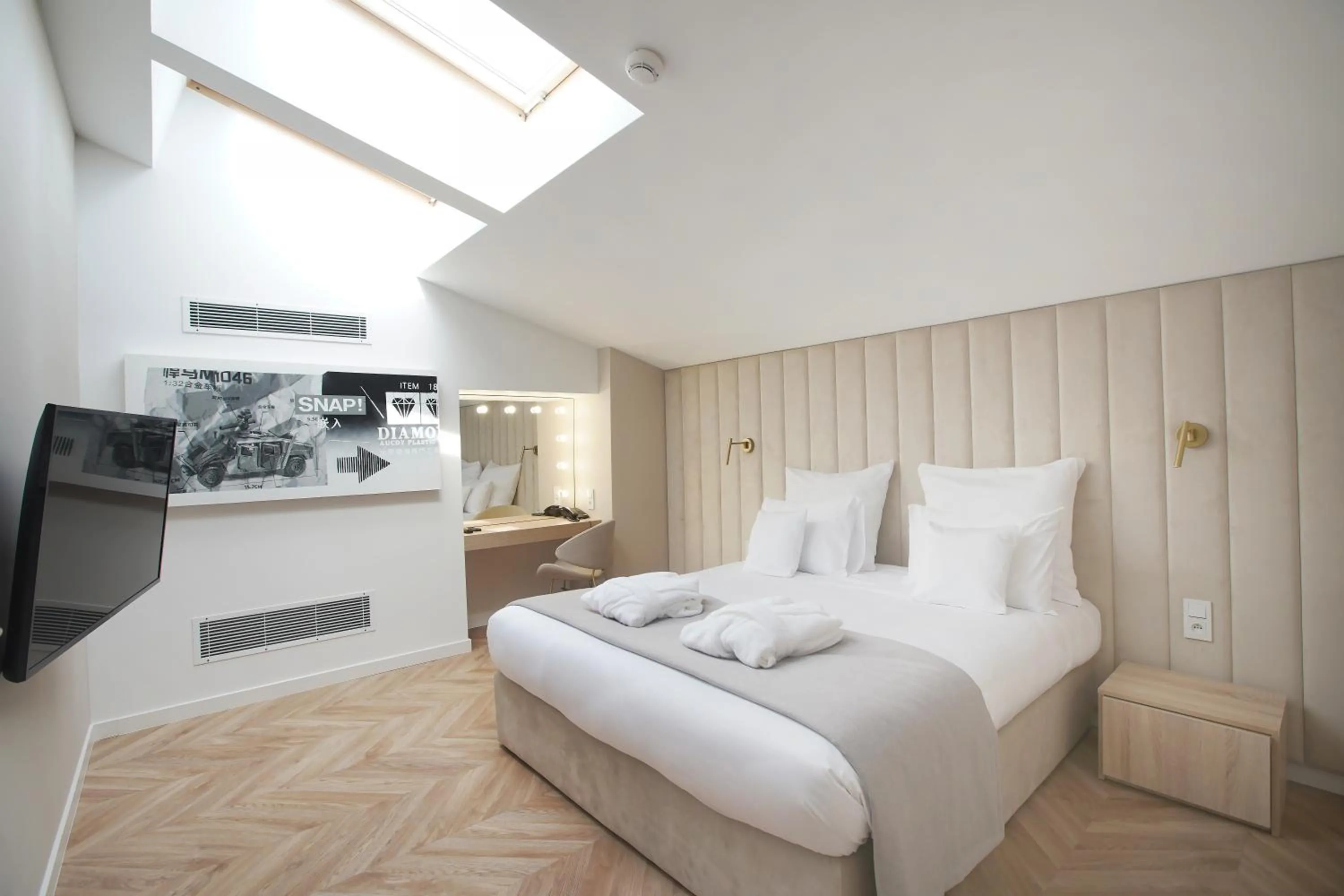 Bed in Hotel Park 17