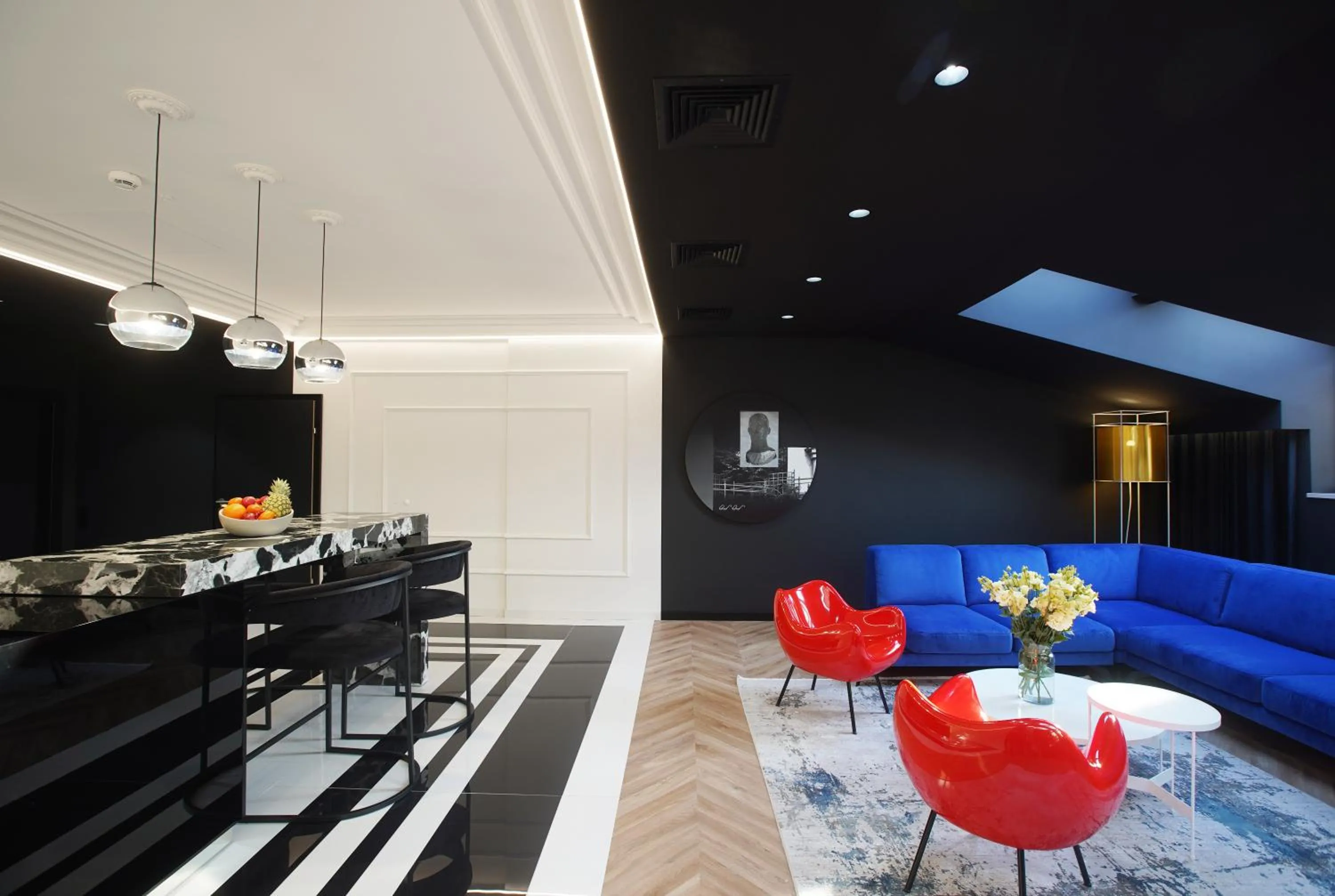 Living room in Hotel Park 17