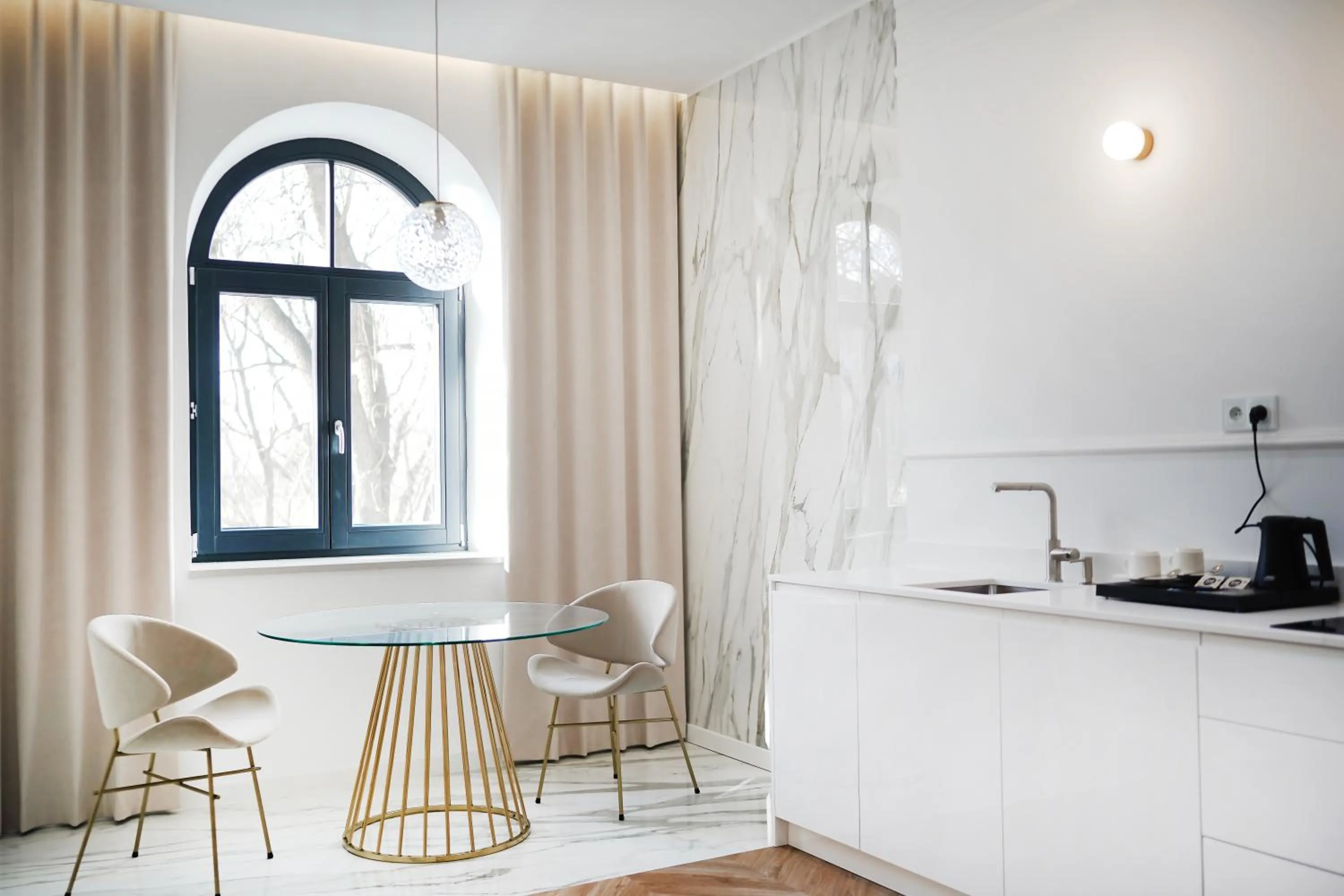 Kitchen or kitchenette in Hotel Park 17