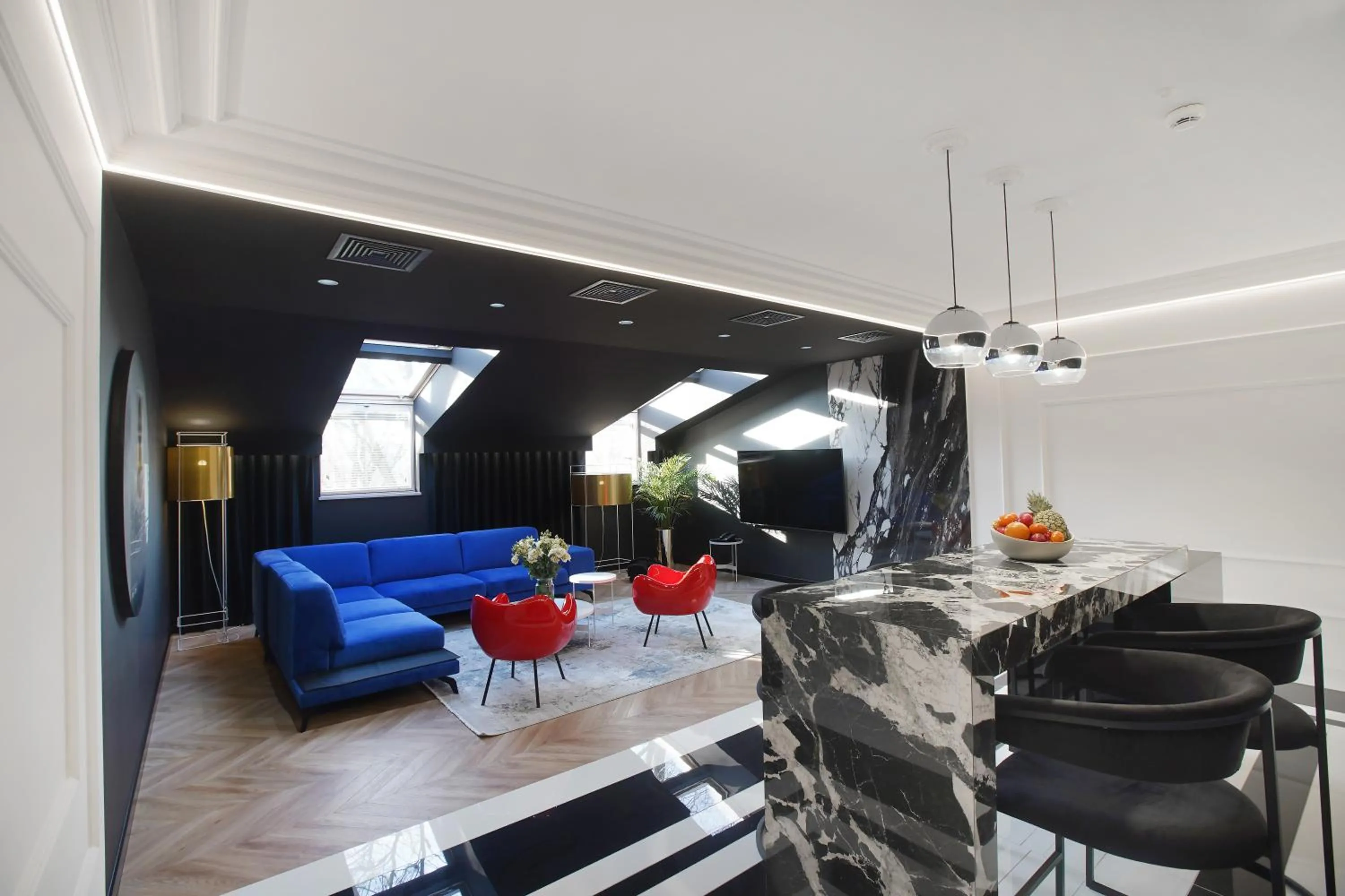 Living room in Hotel Park 17