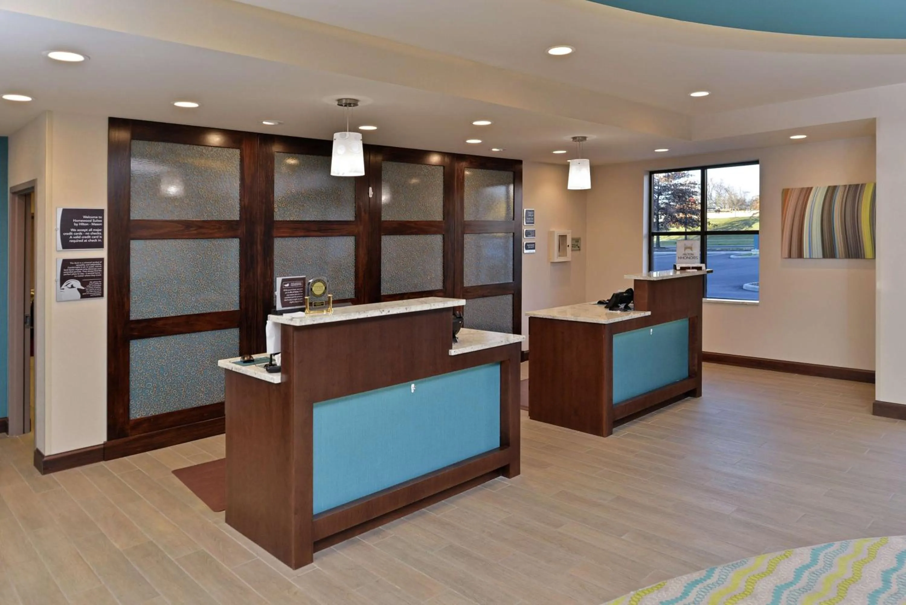 Lobby or reception in Homewood Suites by Hilton Cincinnati/Mason