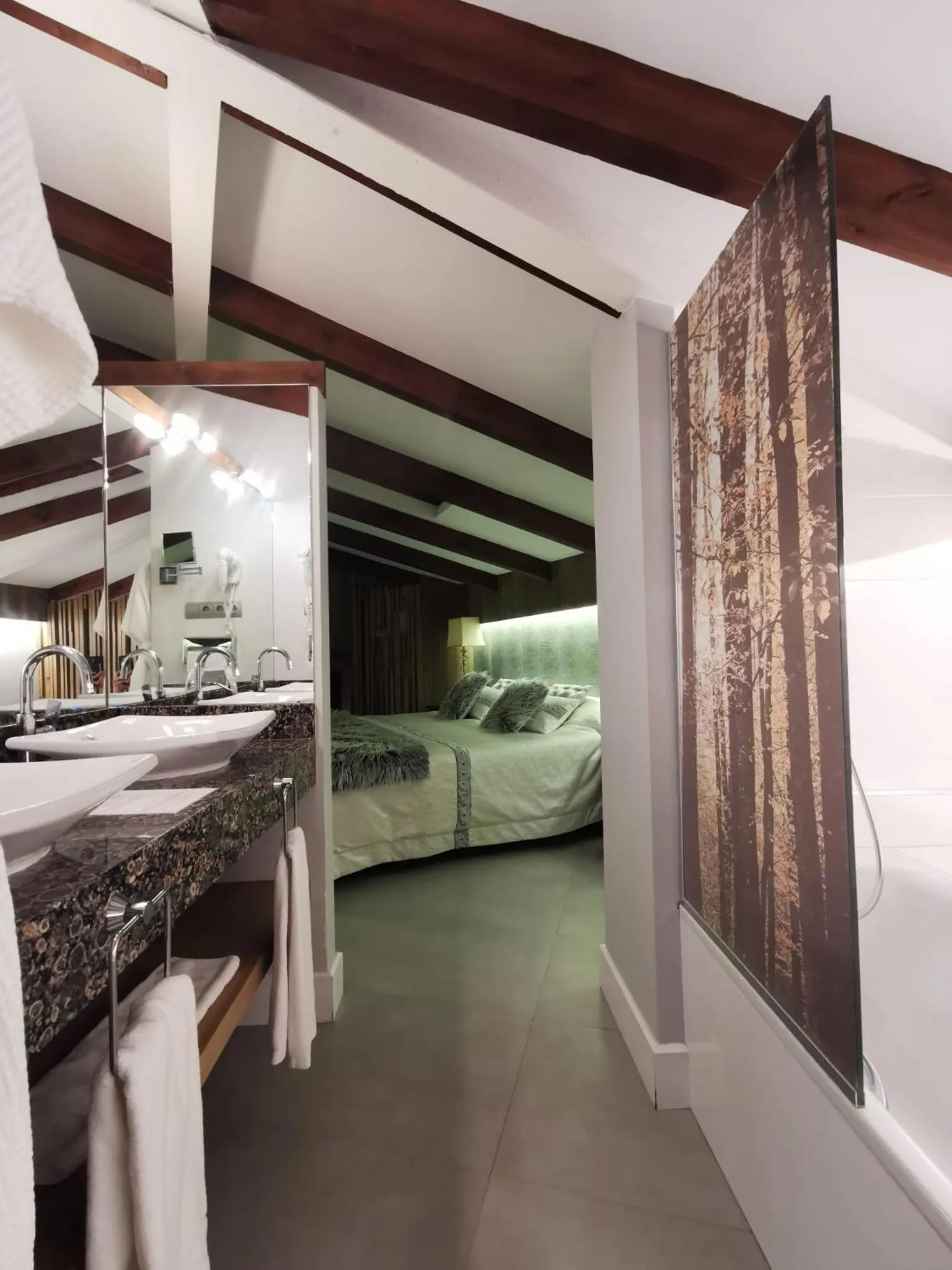 Toilet in Hotel Las Treixas