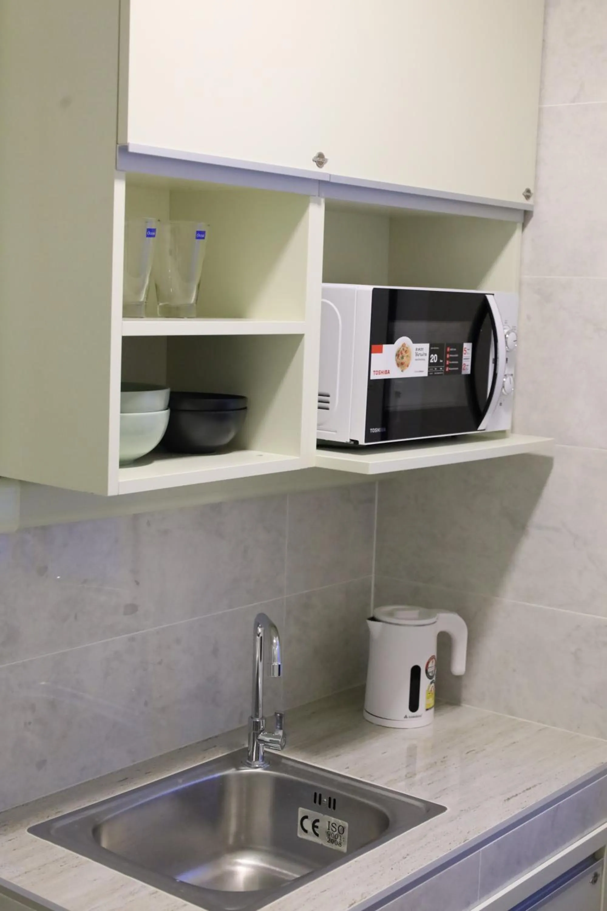 kitchen in S.P.C Apartment by Brodderud