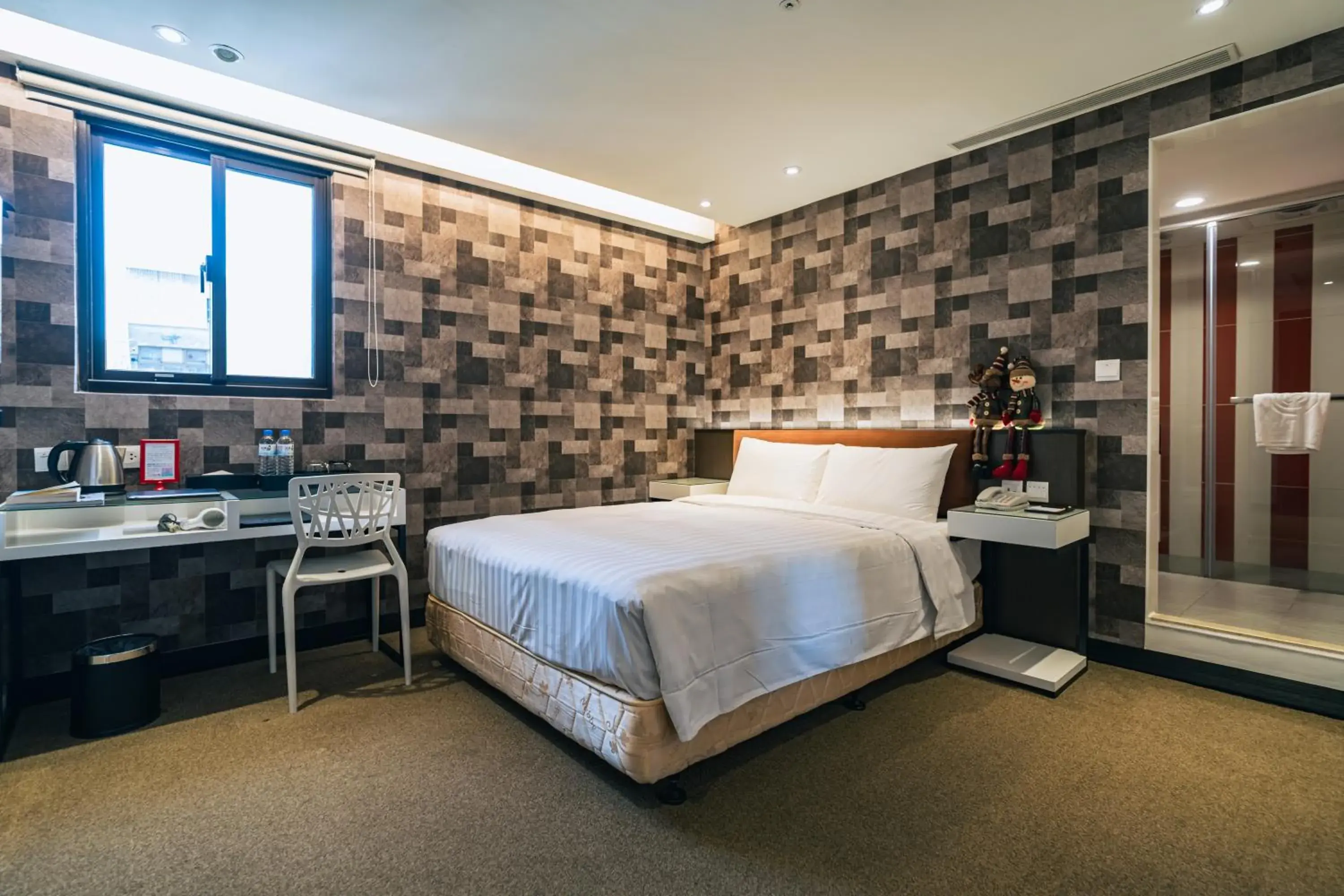 Double Room in Hotel Puri Taipei Station Branch Double Room in Hotel Puri Taipei Station Branch