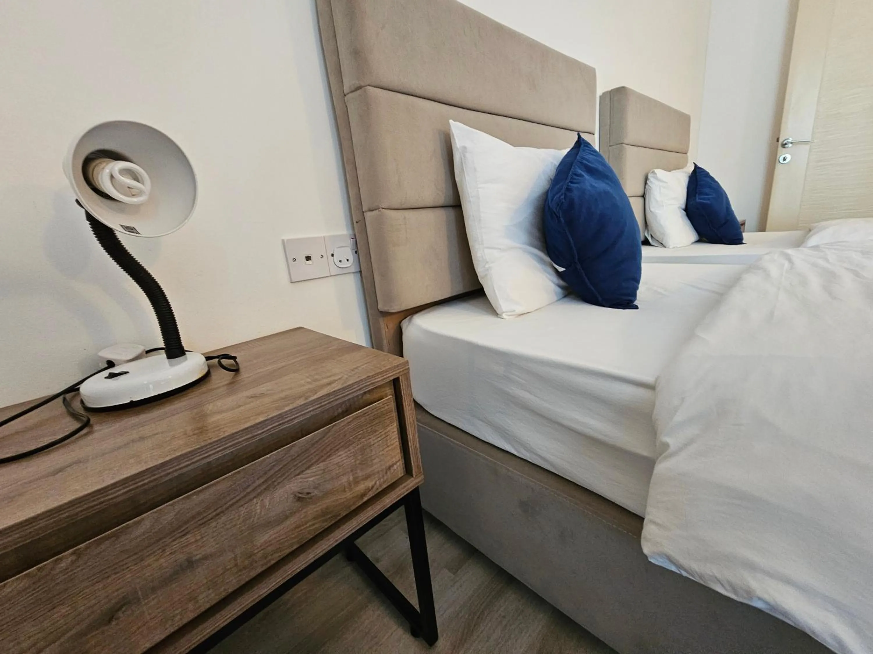 Bed in Park Palace Hotel